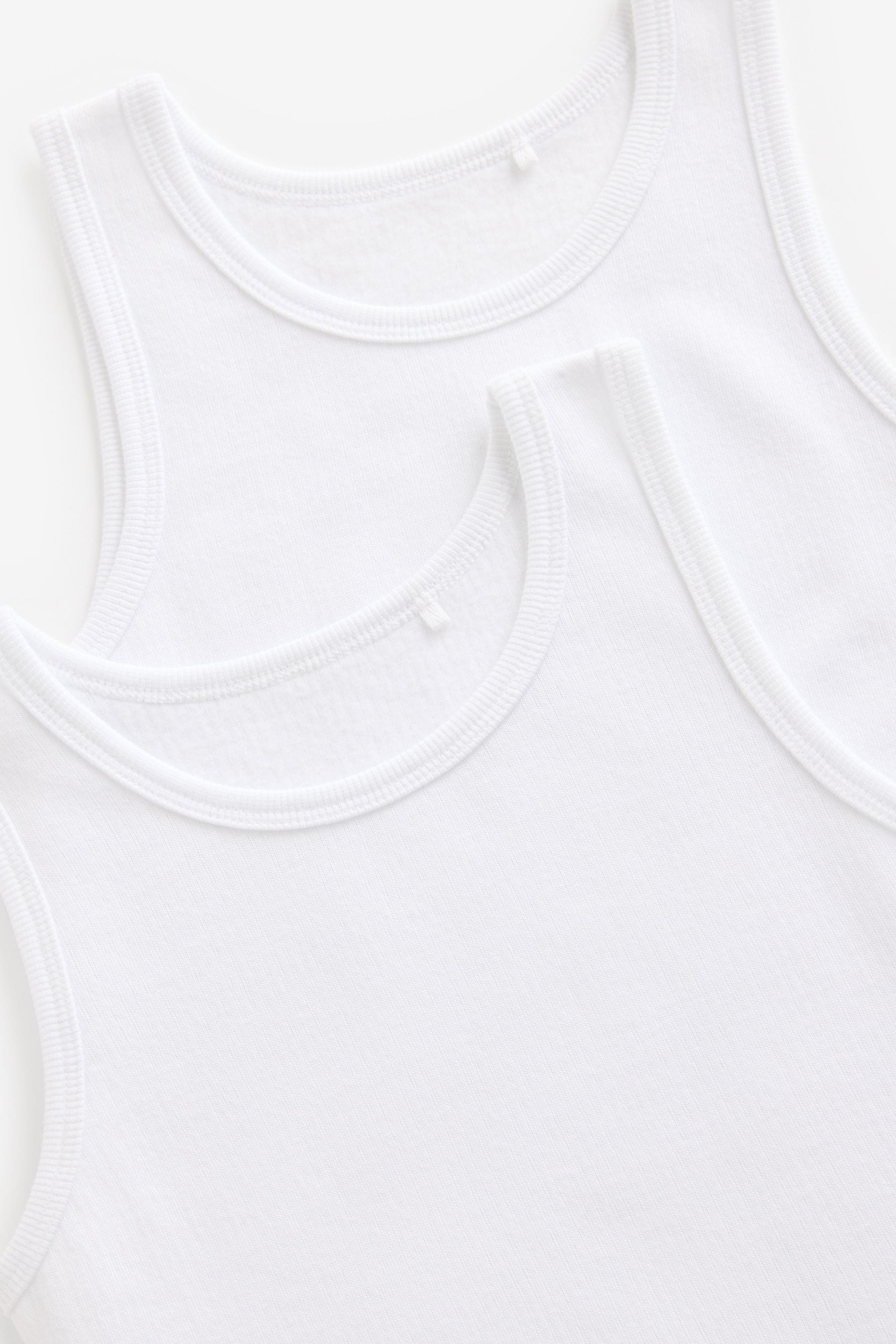 White Thermal Vests 2 Pack (2-16yrs)