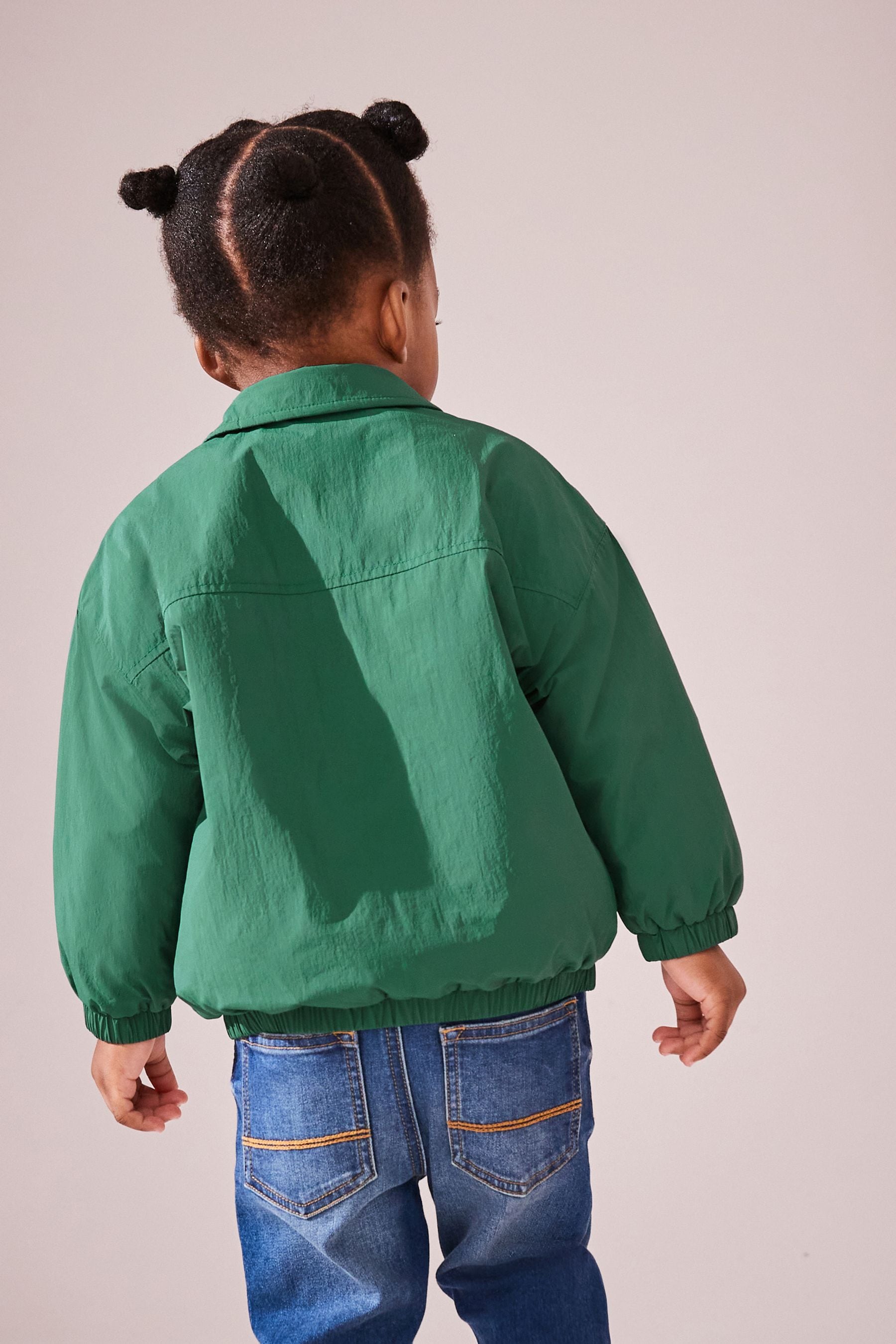 Green Coach Varsity Jacket (3mths-7yrs)