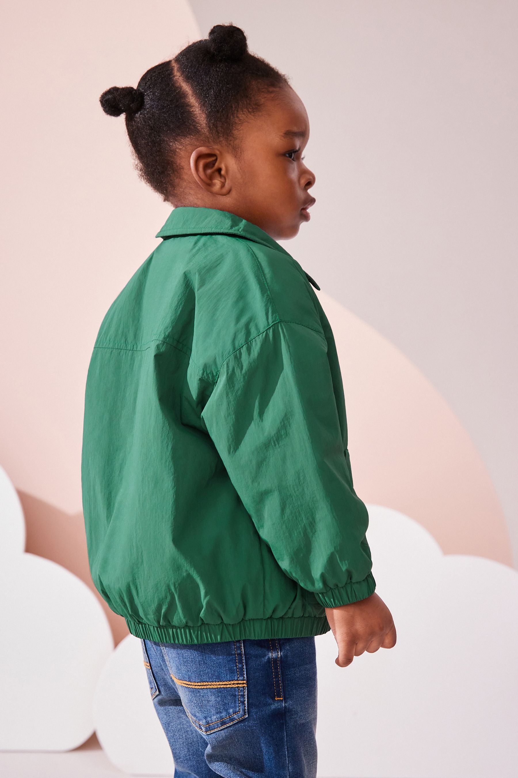 Green Coach Varsity Jacket (3mths-7yrs)