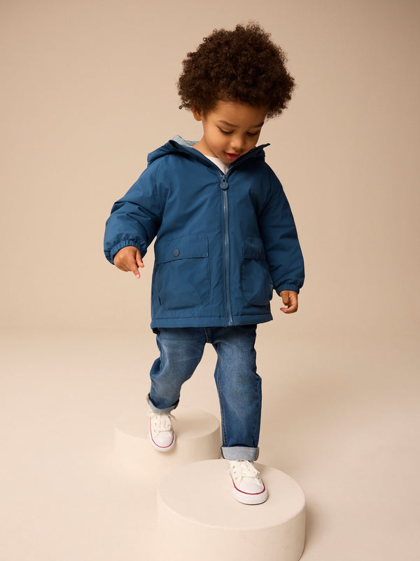 Blue Shower Resistant Anorak (3mths-7yrs)