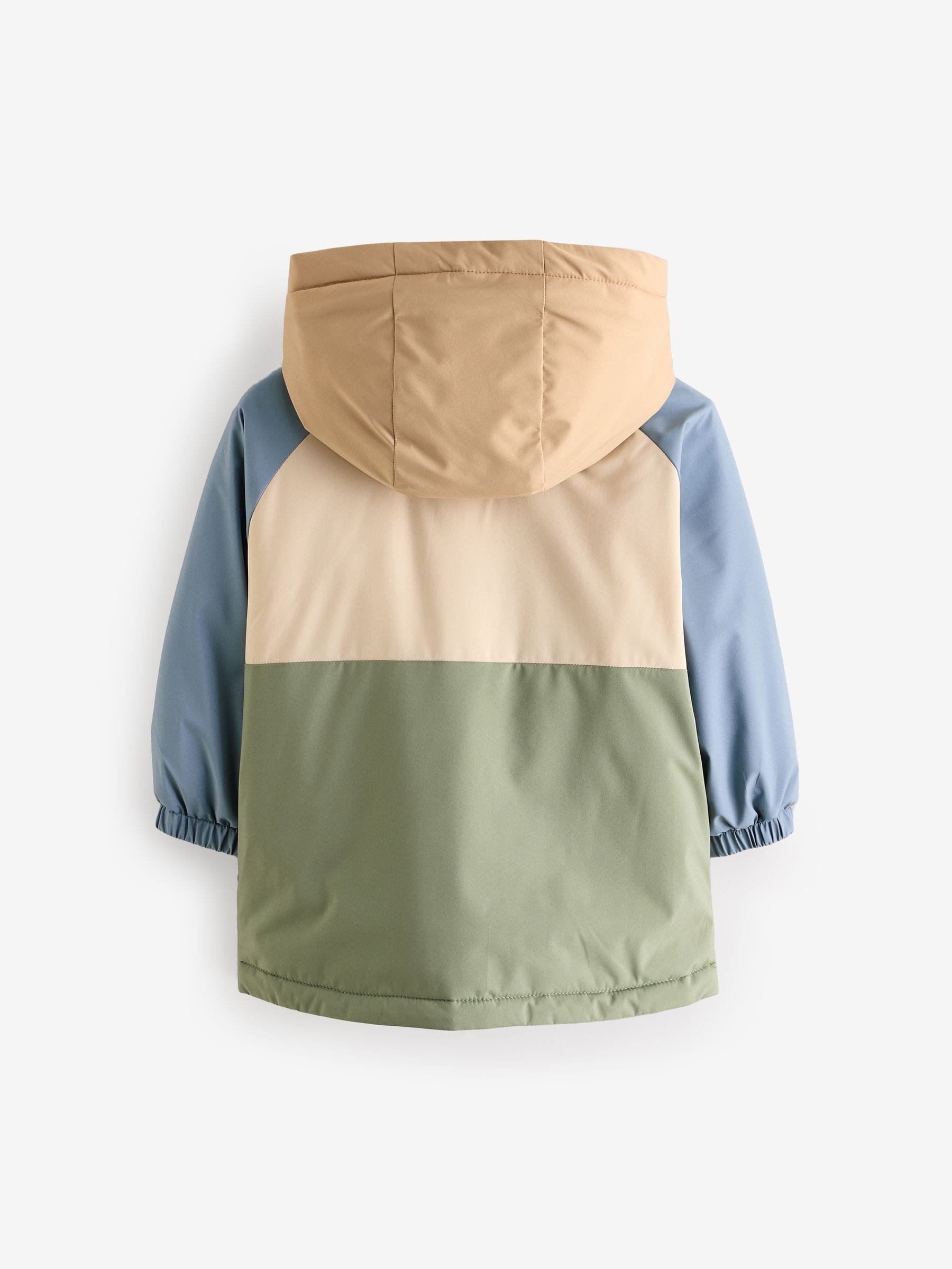 Blue/Neutral Shower Resistant Anorak (3mths-7yrs)