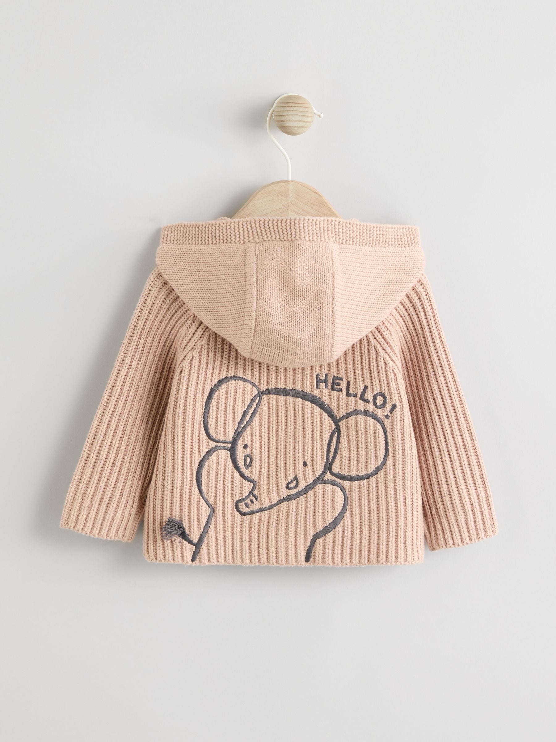 Neutral 100% Cotton Cardigan (0mths-2yrs)