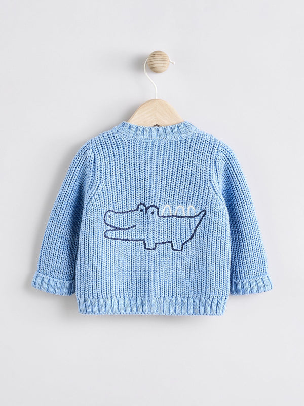 Blue Crocodile 100% Cotton Cardigan (0mths-2yrs)