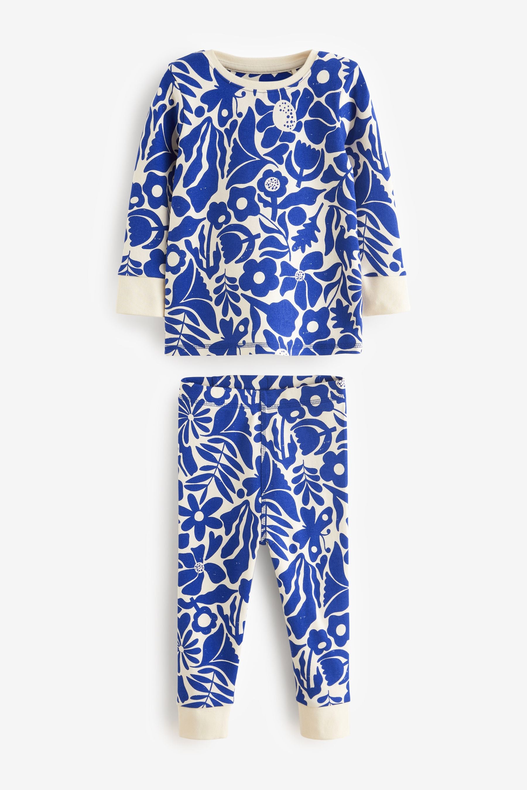 Blue Stampy Pyjamas 3 Pack (9mths-16yrs)