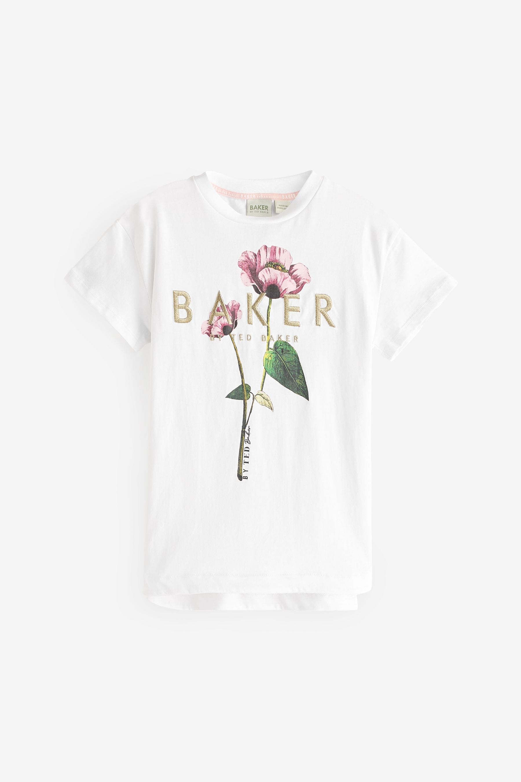 White Baker by Ted Baker Graphic T-Shirt