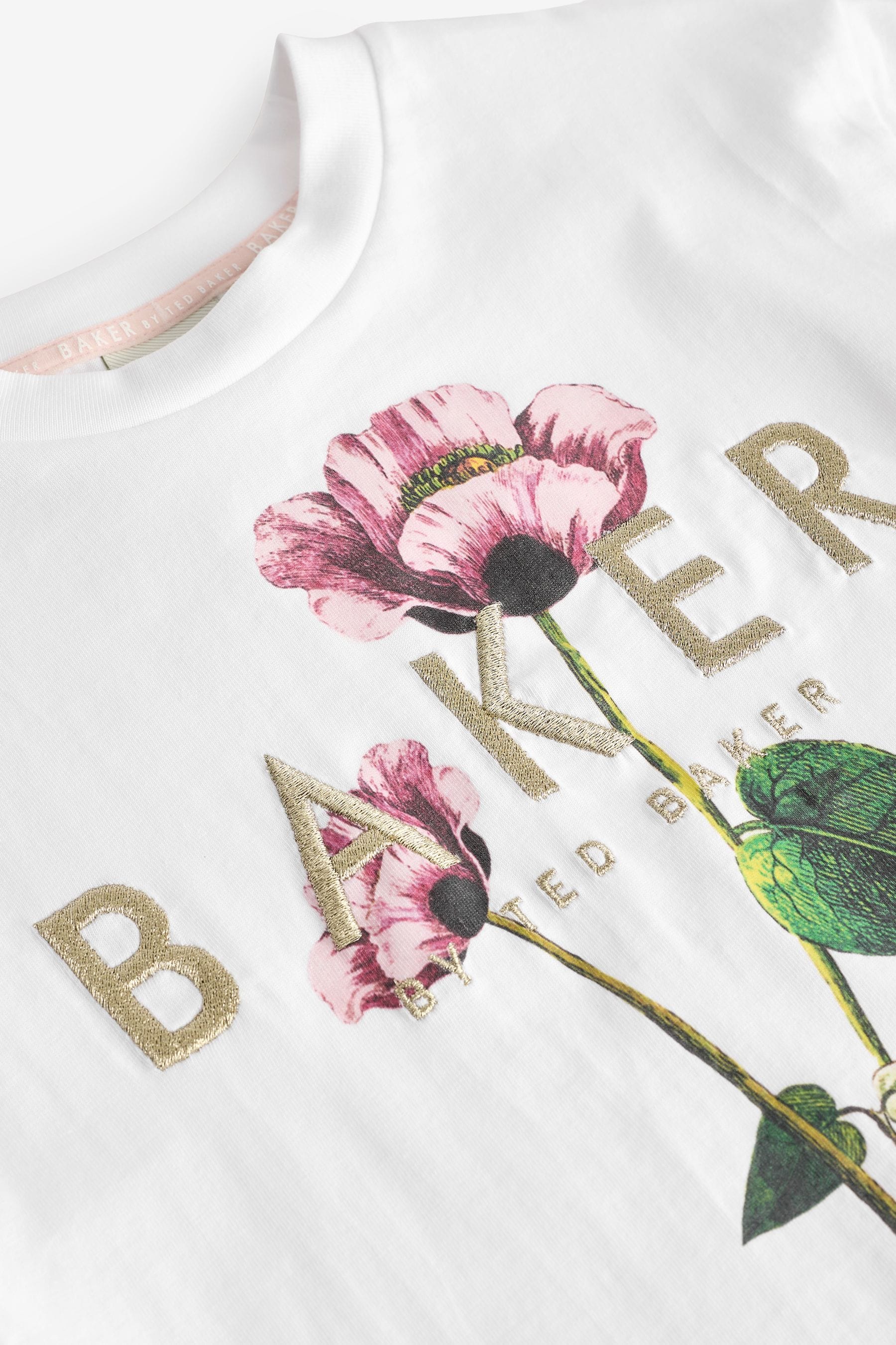 White Baker by Ted Baker Graphic T-Shirt