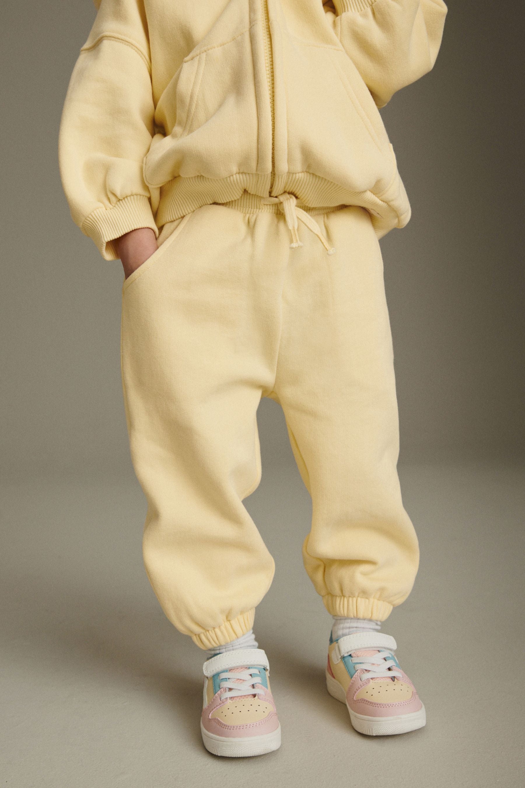 Yellow Plain Joggers (3mths-7yrs)