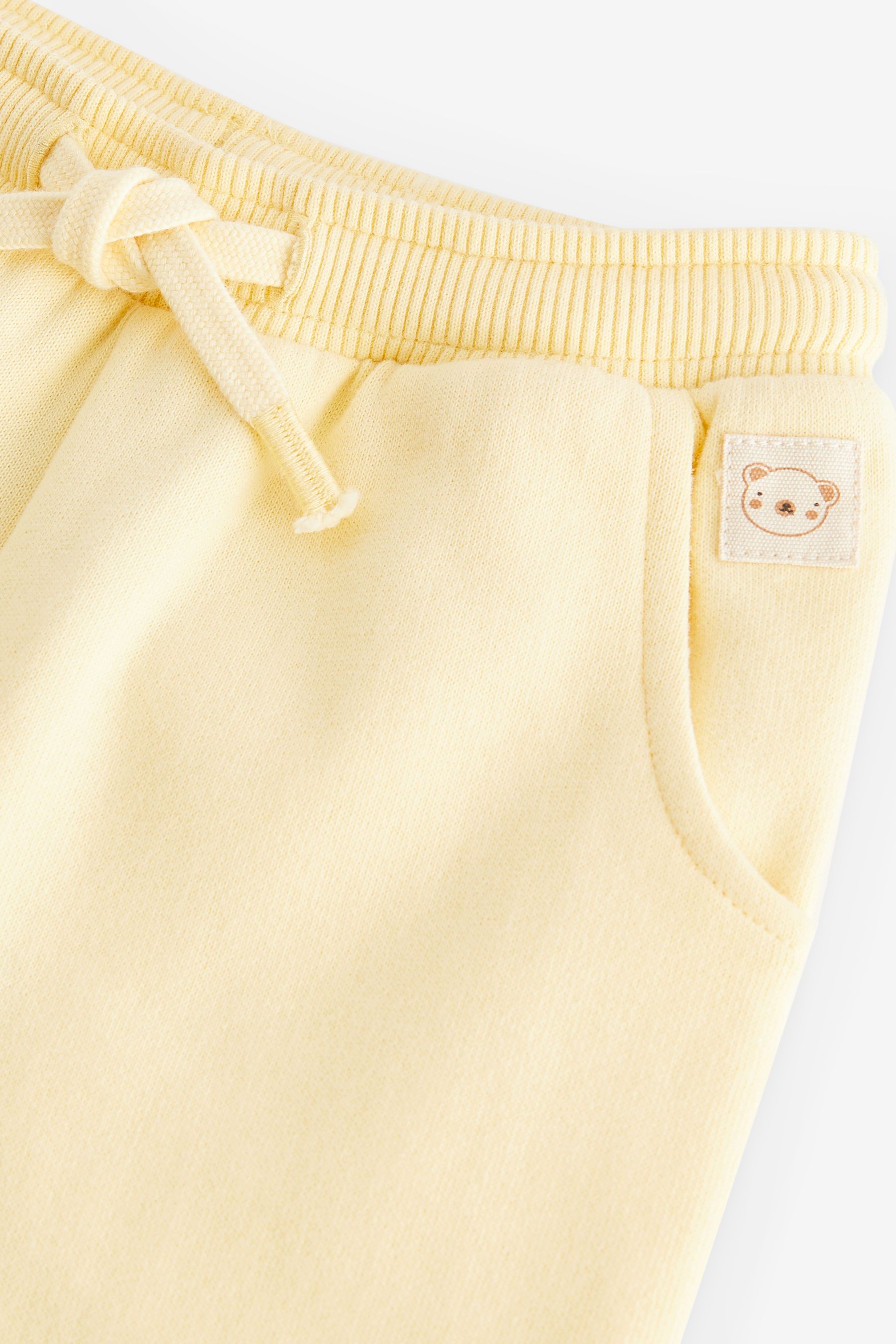 Yellow Plain Joggers (3mths-7yrs)