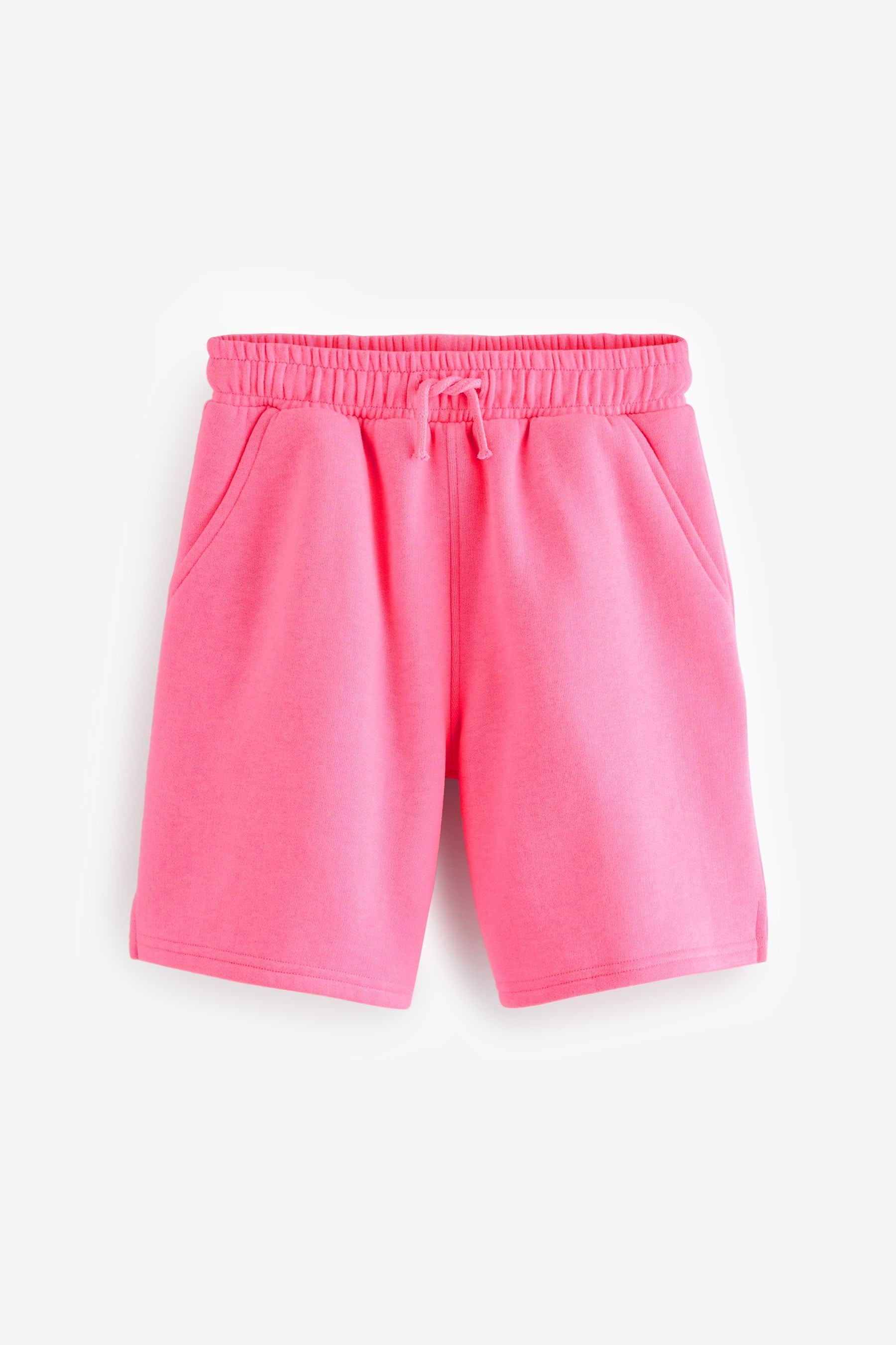 Fluro Pink Bermuda Jersey Shorts (3-16yrs)