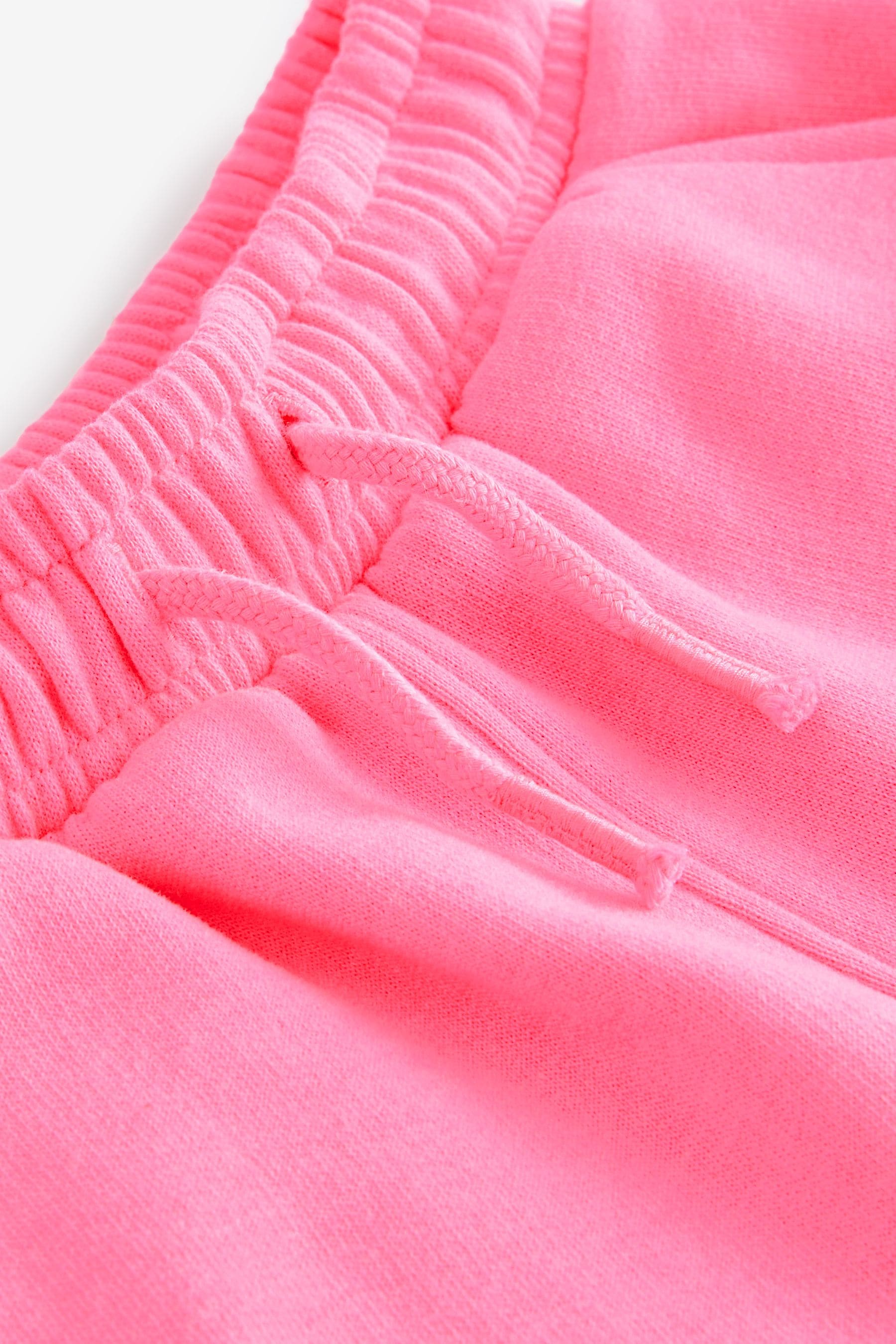 Fluro Pink Bermuda Jersey Shorts (3-16yrs)