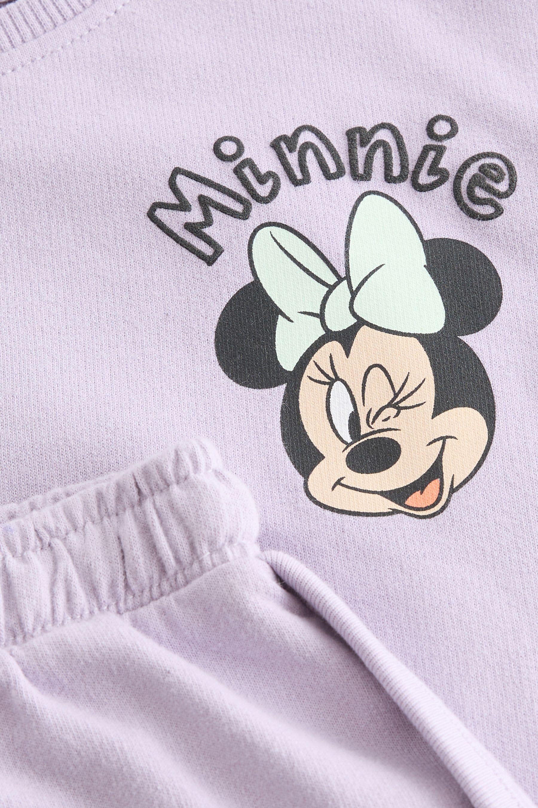 Purple Disney 100% Cotton Shorts Set (3mths-7yrs)