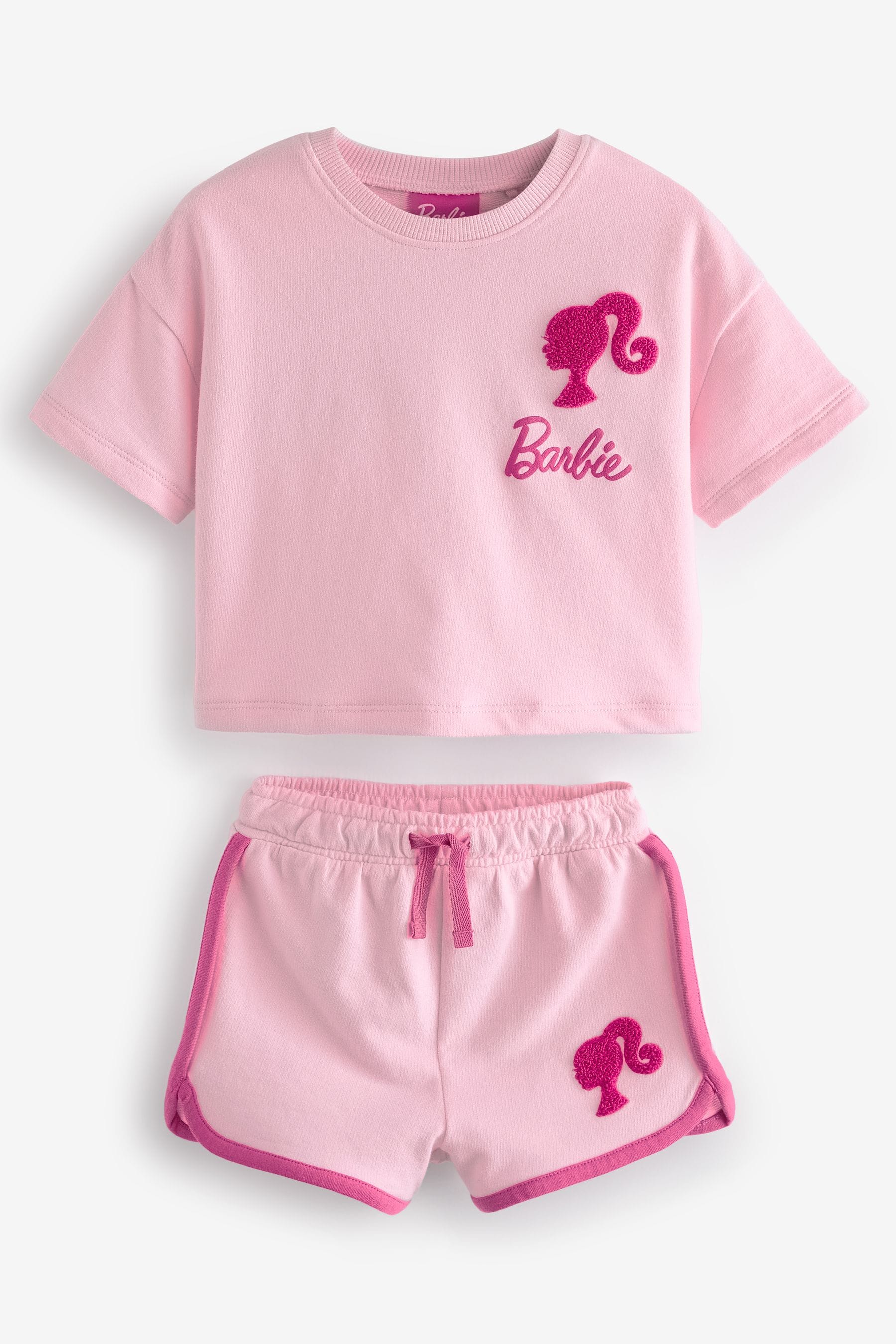 Pink Barbie T-Shirt and Shorts Set (3mths-7yrs)