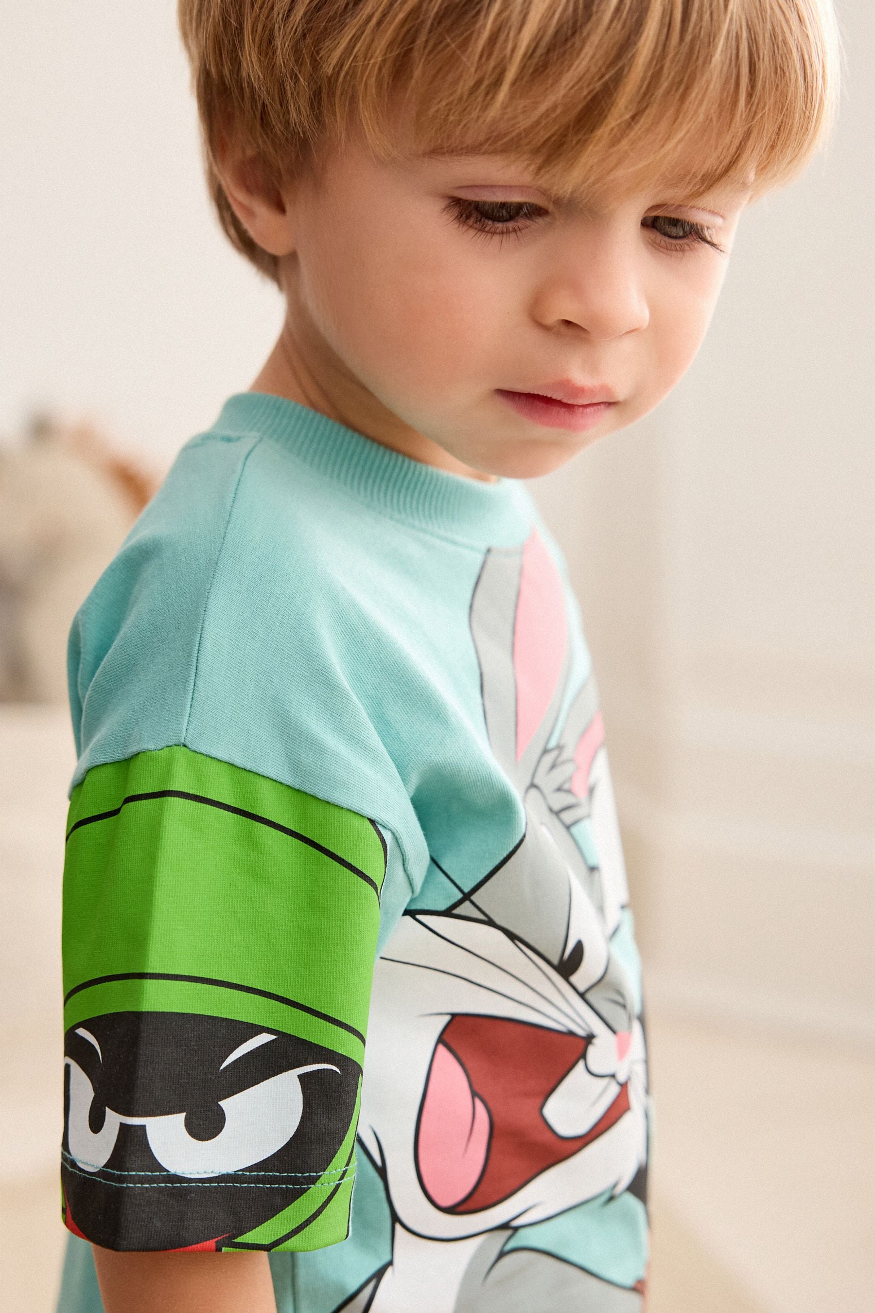 Green Looney Tunes Single License Pyjamas (9mths-9yrs)