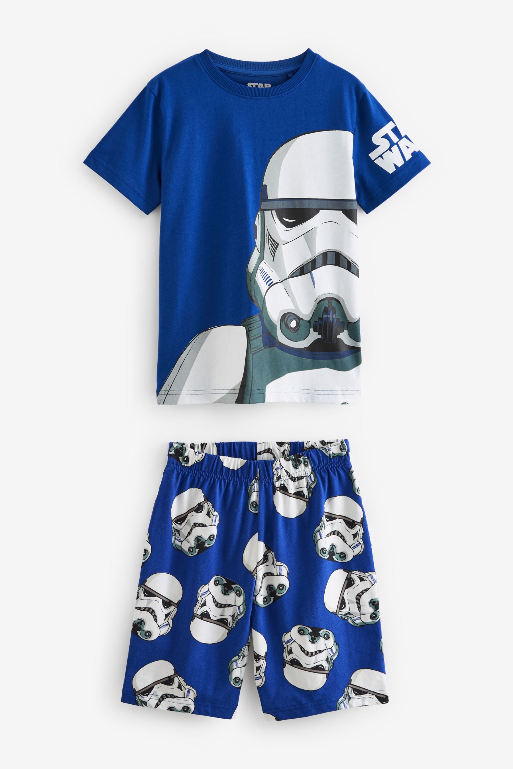 Black/White/Red Star Wars 2 Pack Short Pyjamas (3-14yrs)