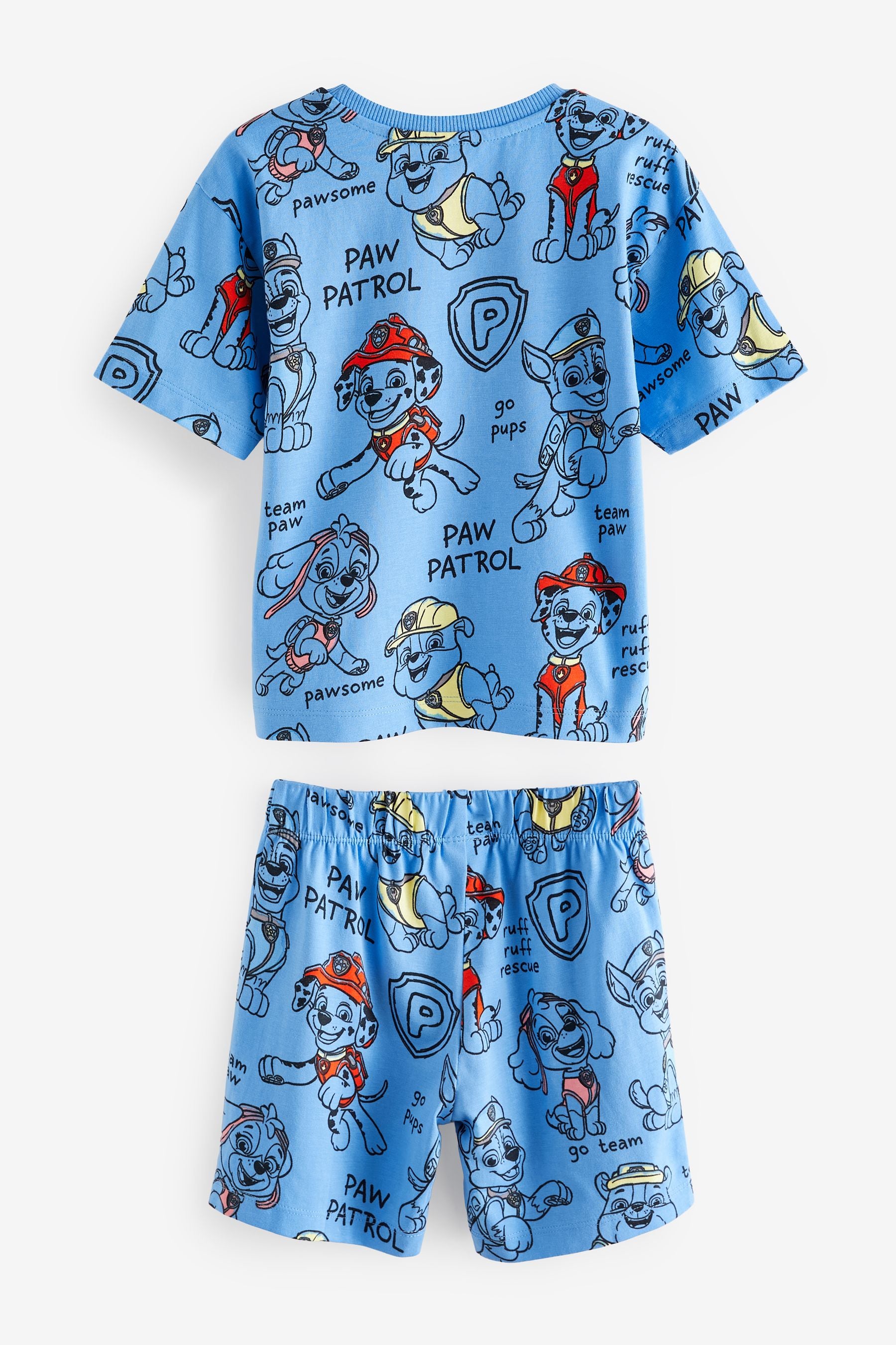 Red/Blue Paw Patrol Short Pyjamas 3 Pack (9mths-8yrs)