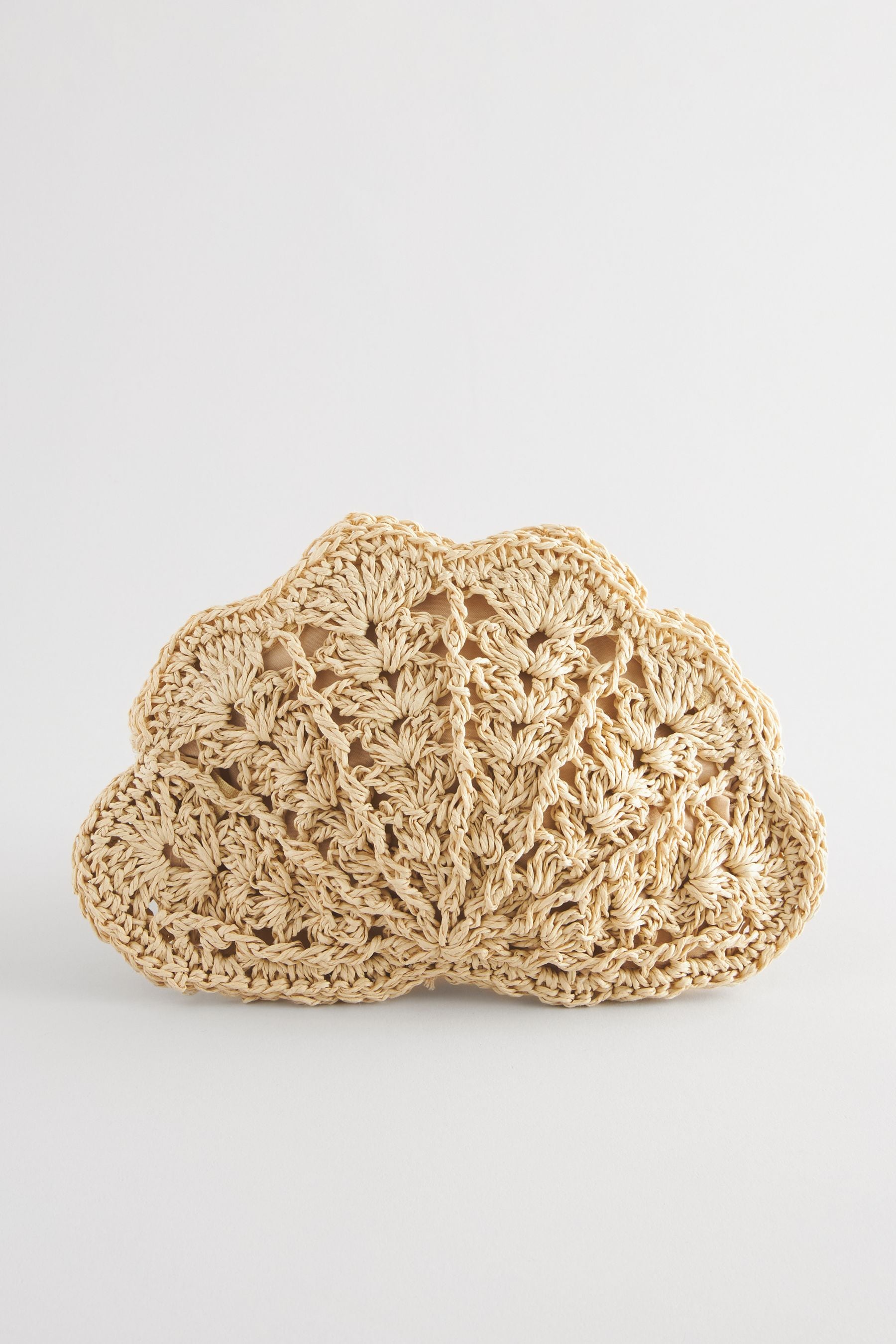 Natural Shell Straw Bag