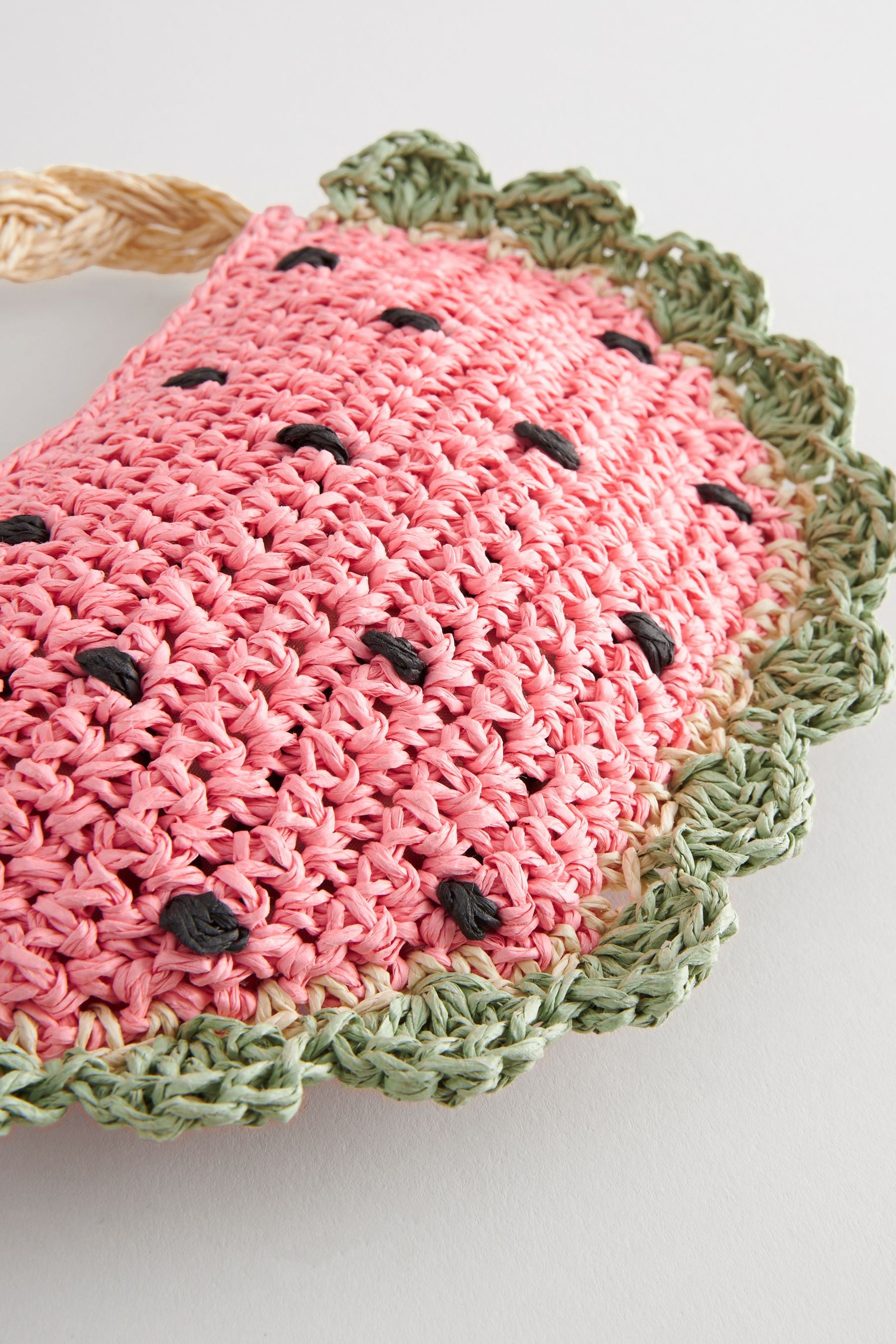 Pink Strawberry Cross Body Bag