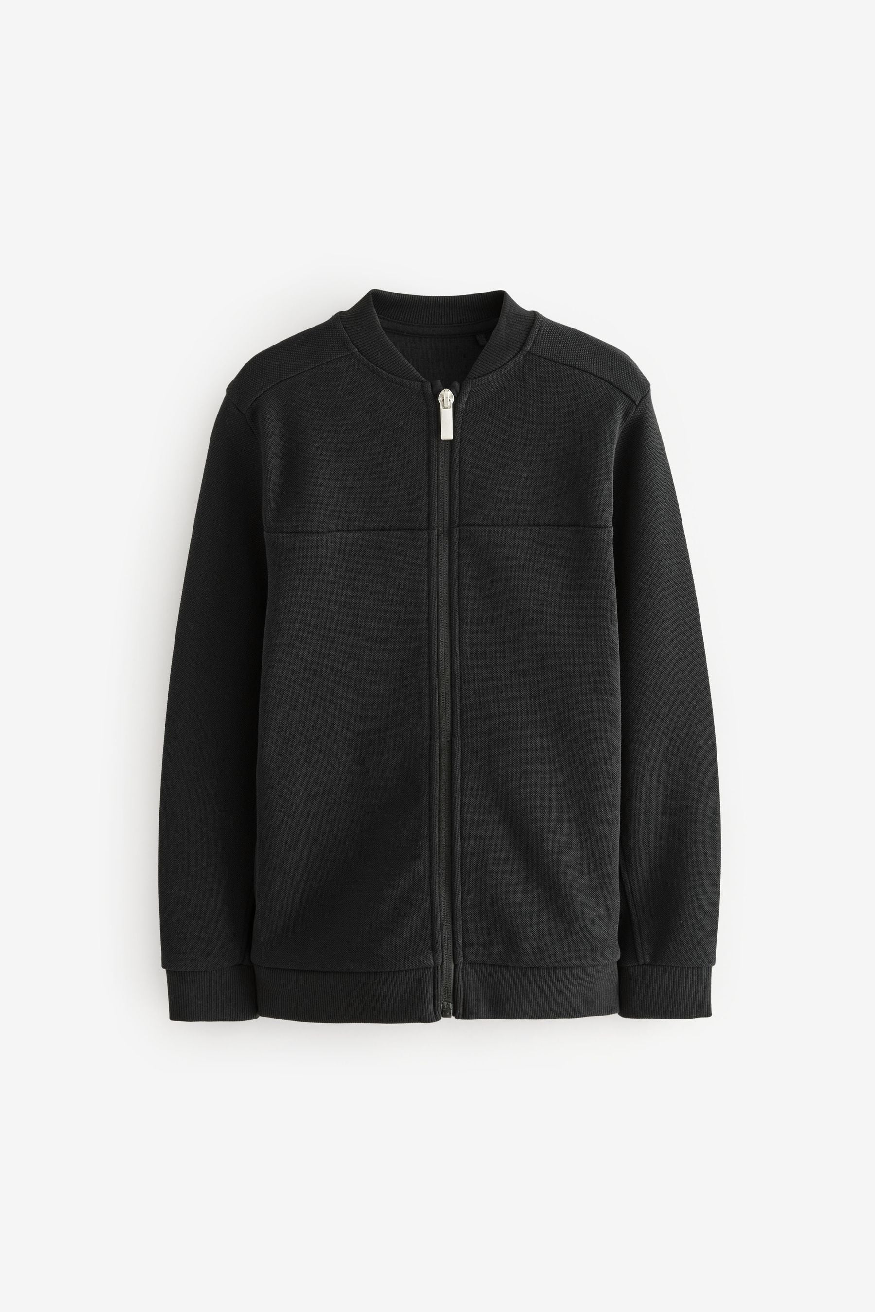 Black Smart Bomber Jacket (3-16yrs)