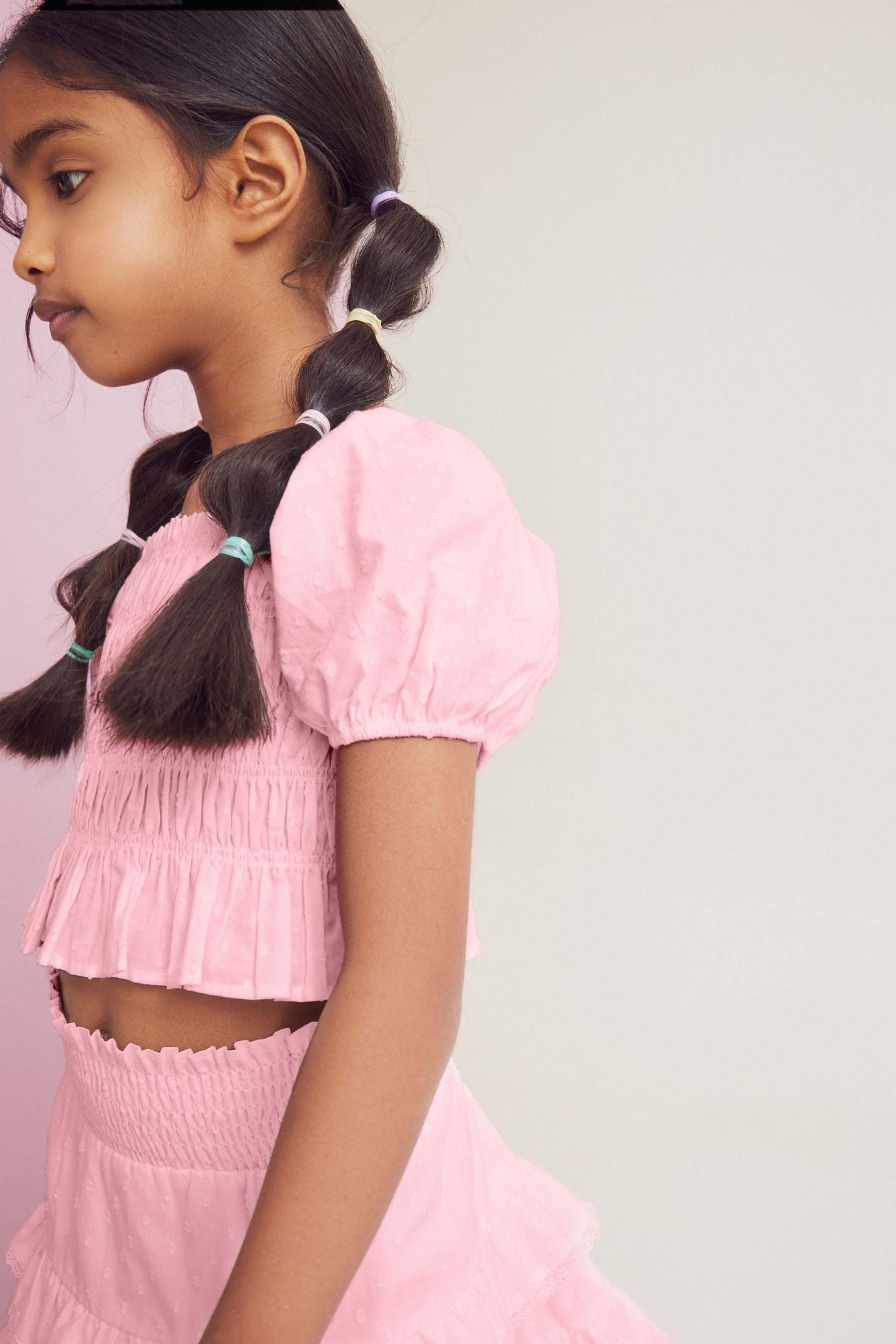 Pink Ruffle Co-ord Set (3-16yrs)