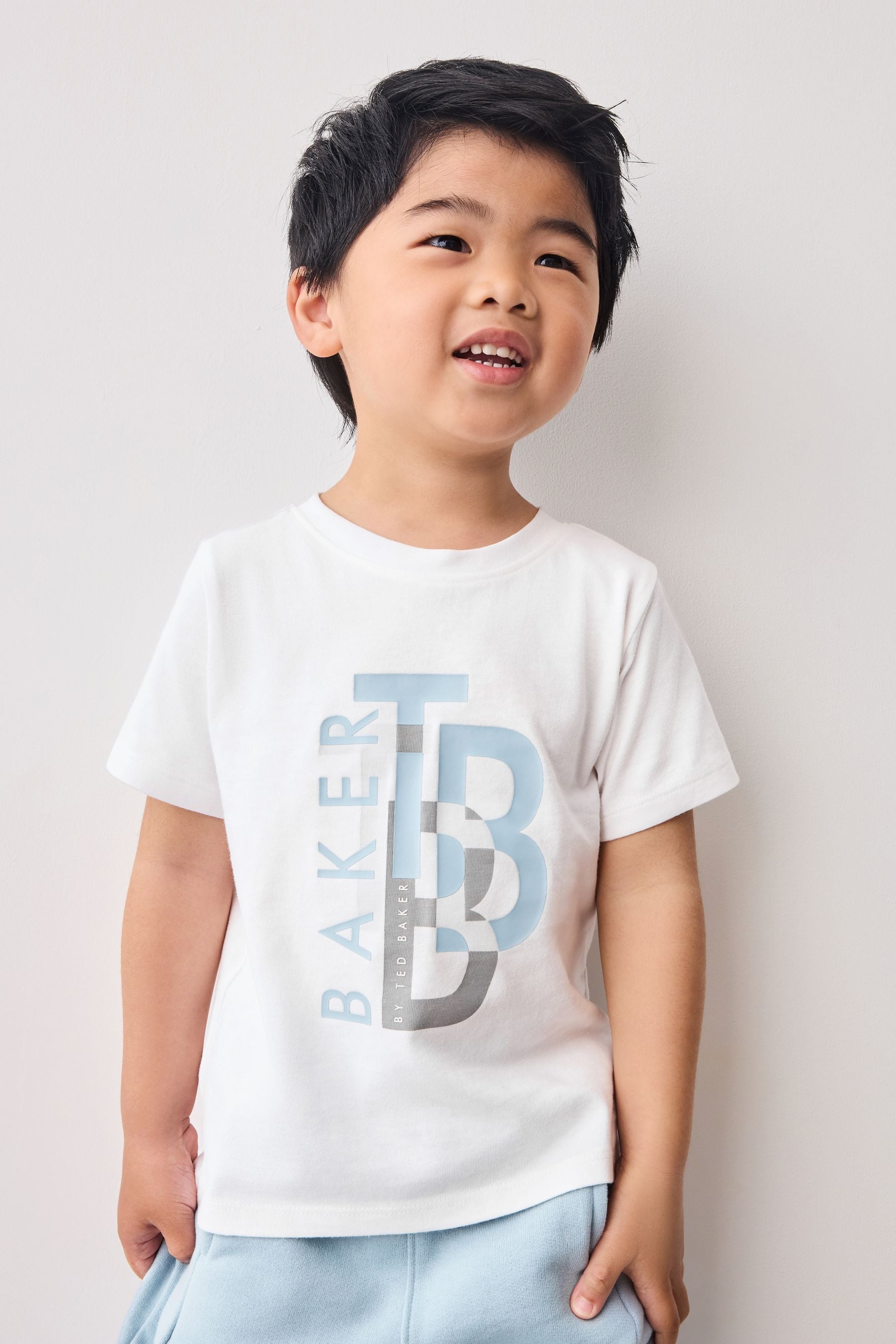 Baker by Ted Baker Blue Graphic T-Shirt and Joggers Set