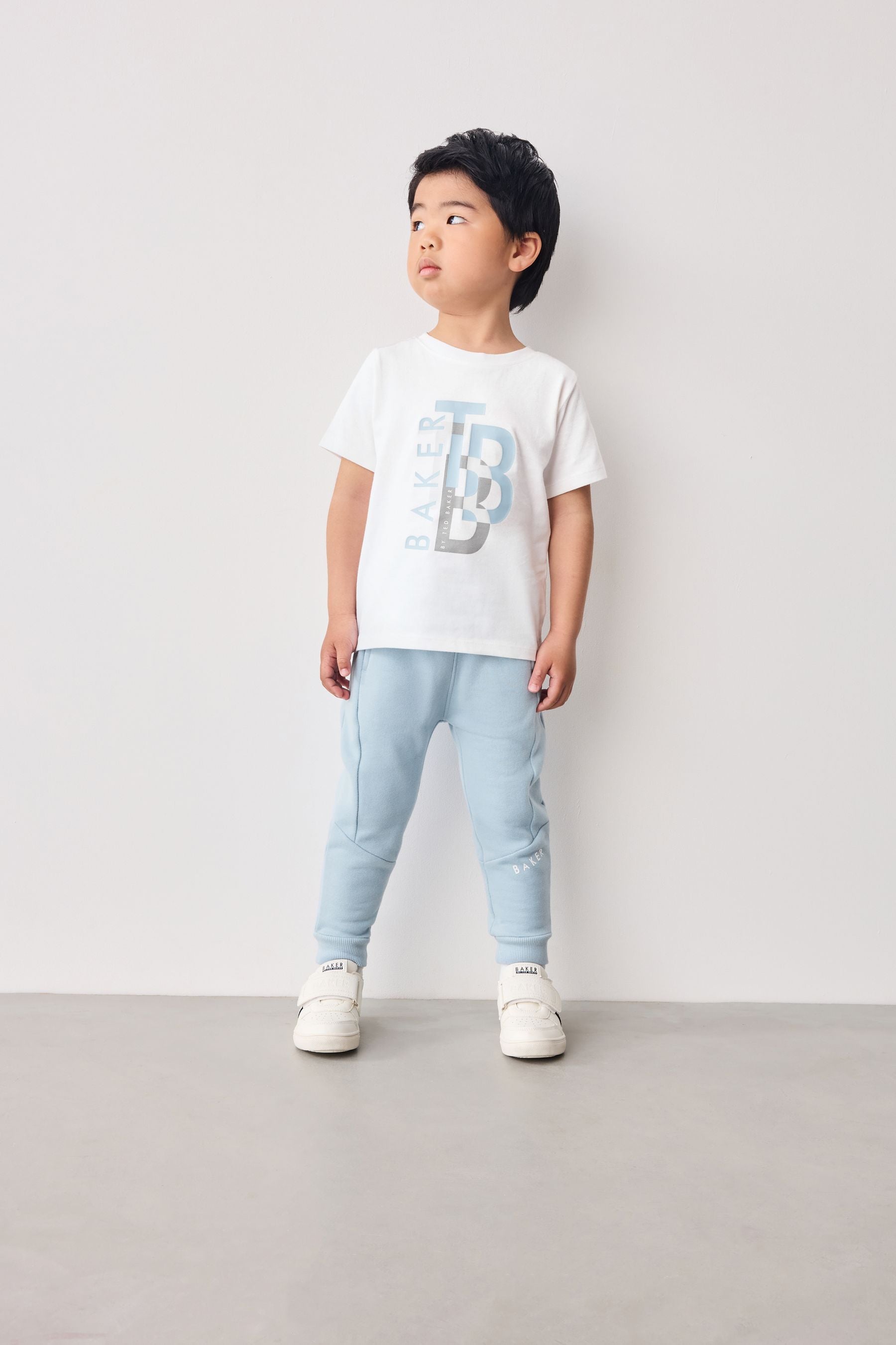 Baker by Ted Baker Blue Graphic T-Shirt and Joggers Set