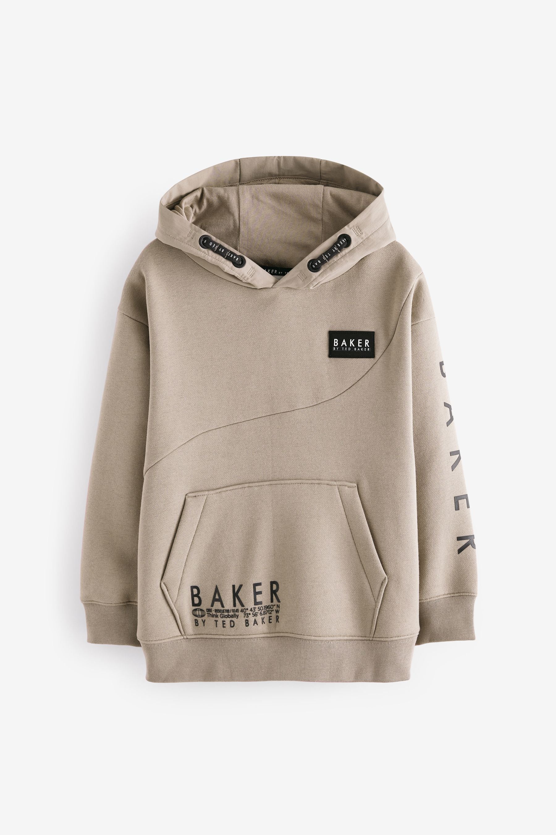 Baker by Ted Baker Stone Seam Hoodie