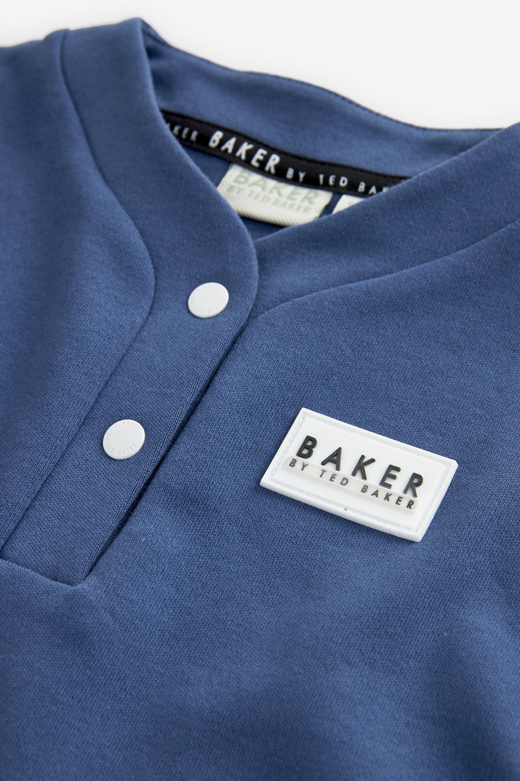 Navy Baker by Ted Baker Blue Varsity T-Shirt and Short Set