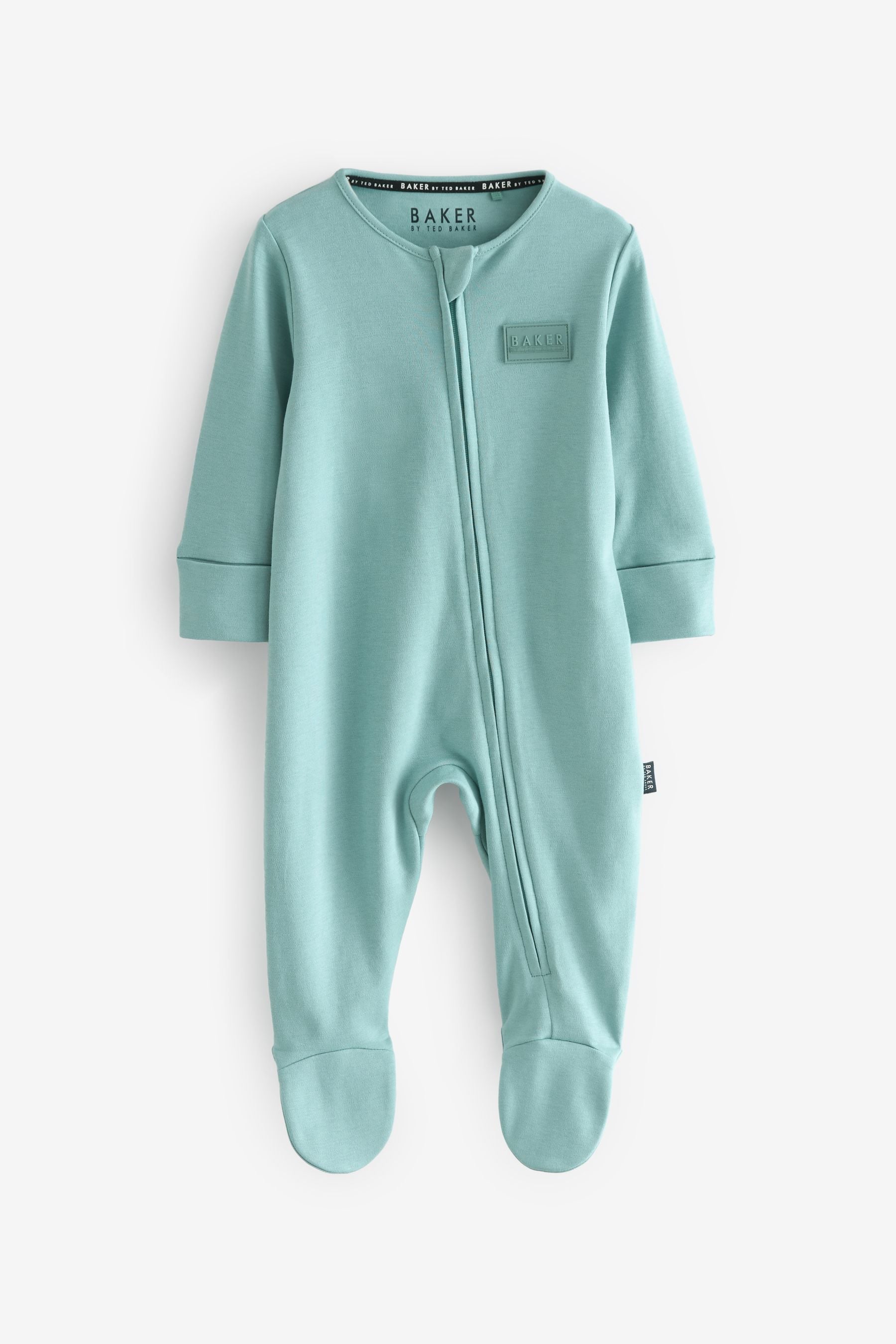 Green/Navy Baker by Ted Baker Sleepsuit 3 Pack