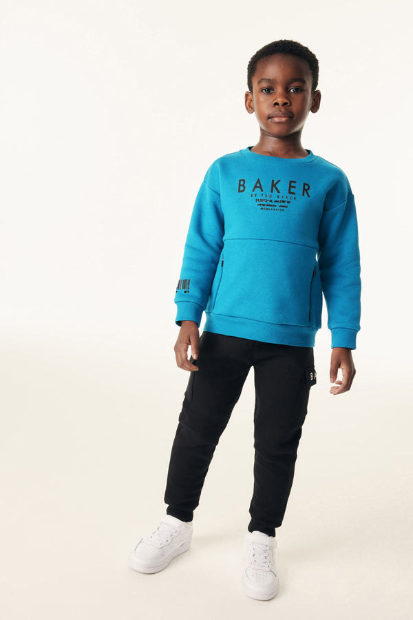 Baker by Ted Baker Sweatshirt and Cargo Joggers Set