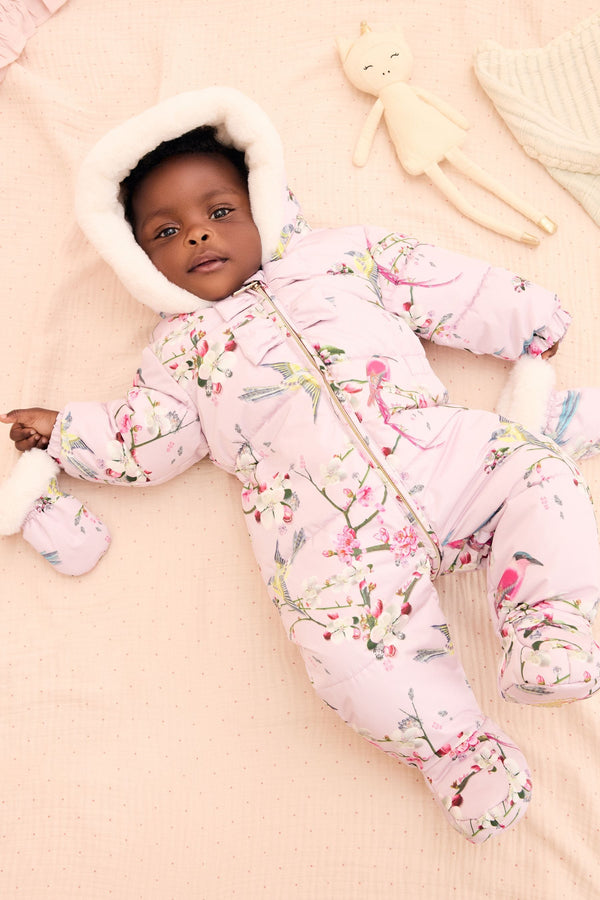 Baker by Ted Baker Floral Padded Snowsuit