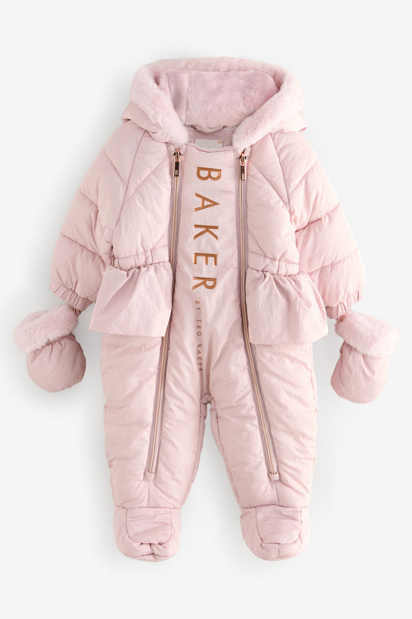 Baker by Ted Baker Floral Padded Snowsuit