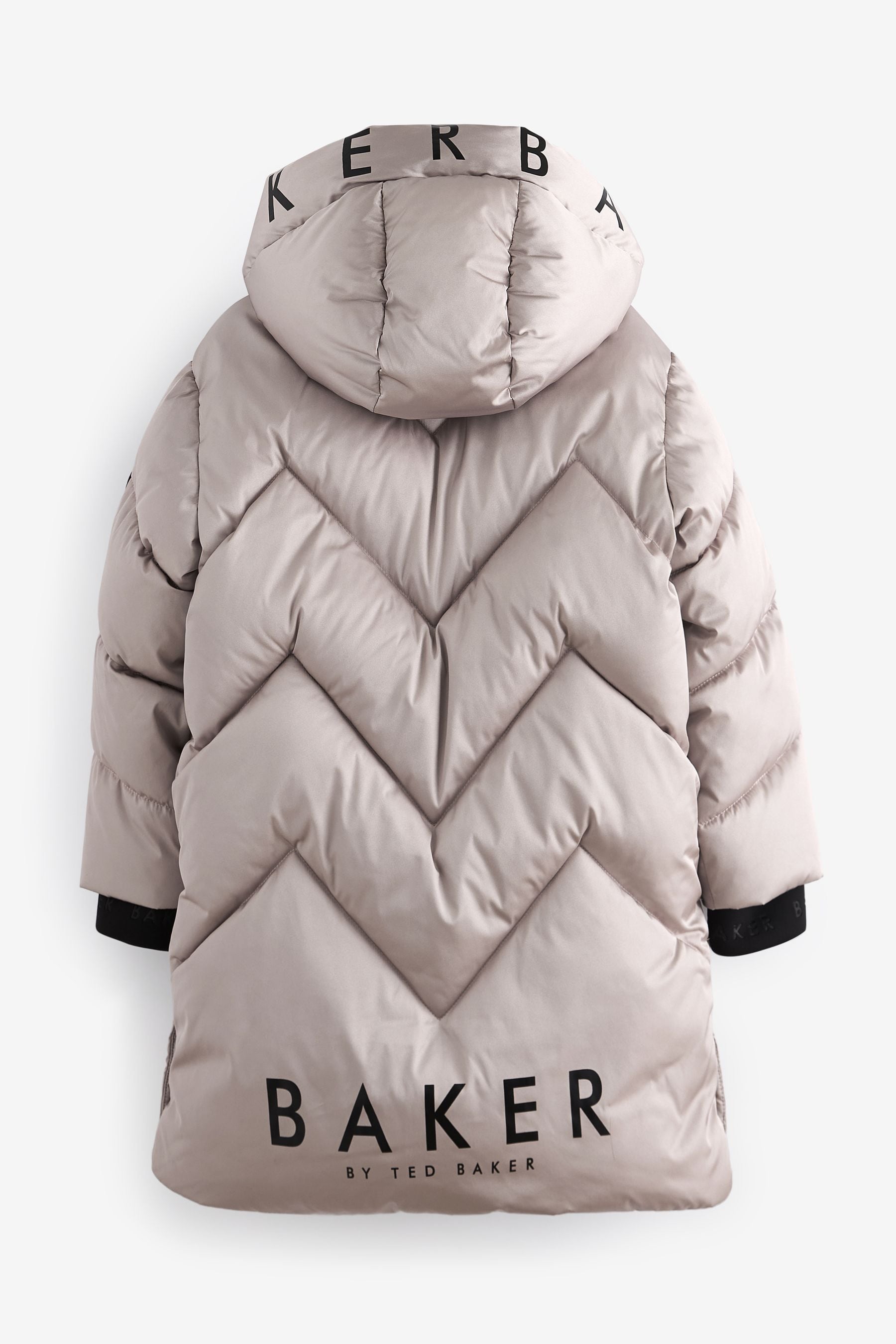 Oyster Baker by Ted Baker Oyster Shower Resistant Chevron Padded Coat