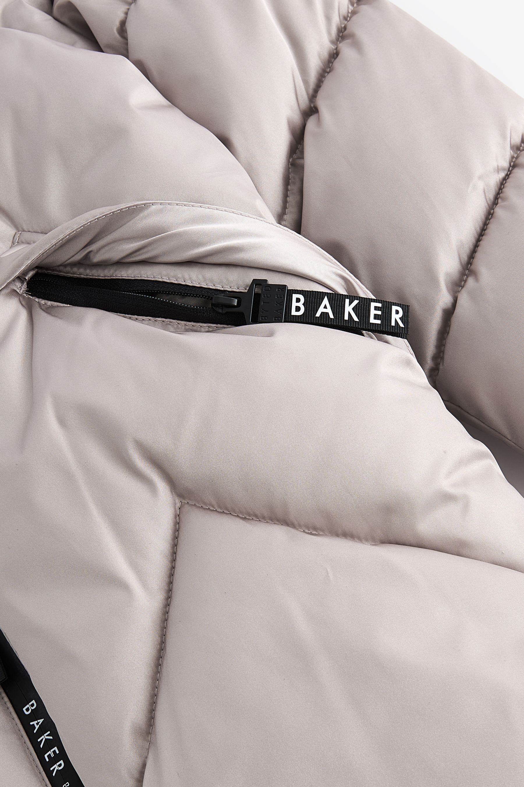 Oyster Baker by Ted Baker Oyster Shower Resistant Chevron Padded Coat