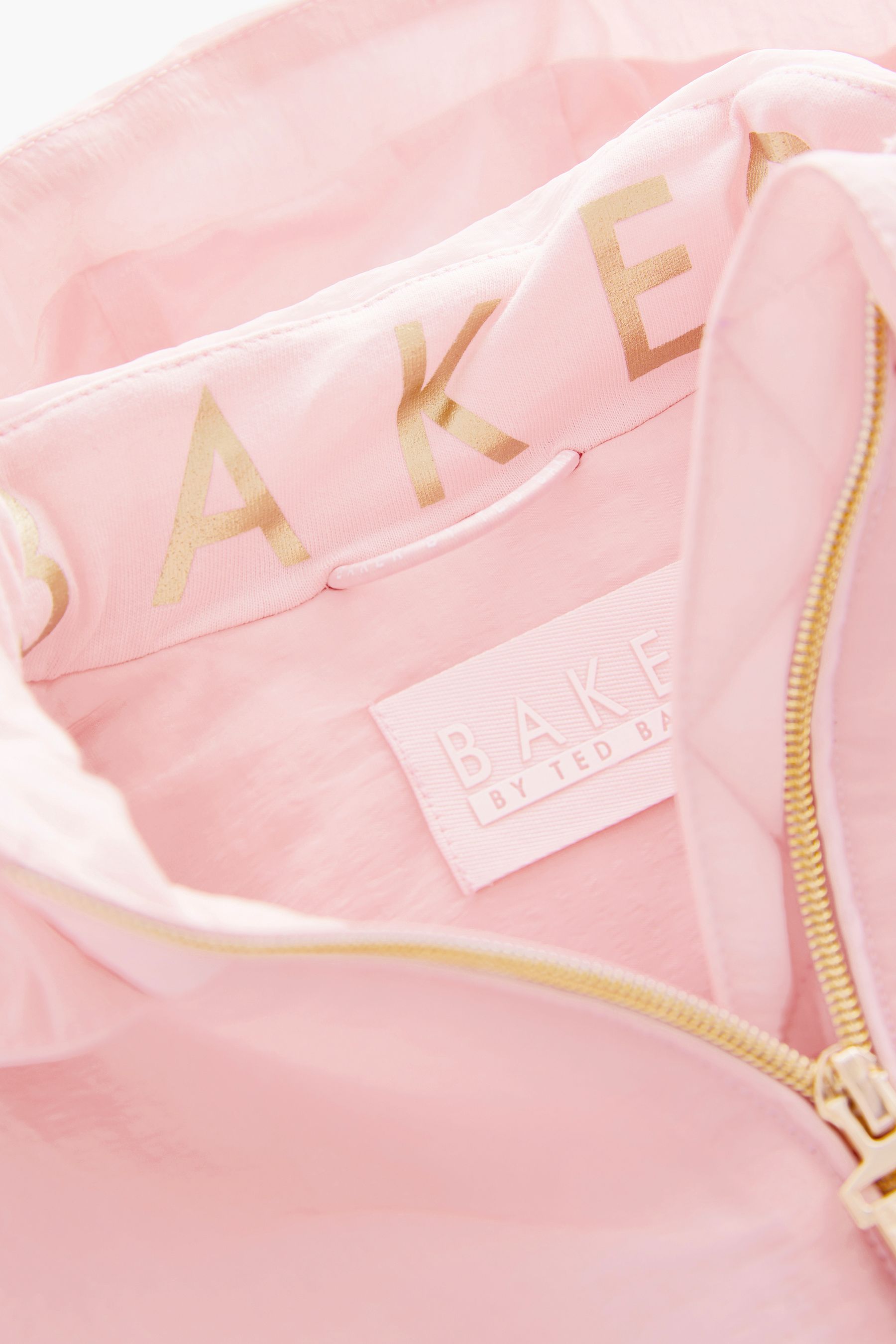 Pink Baker by Ted Baker Pink Shower Resistant Frill Coat