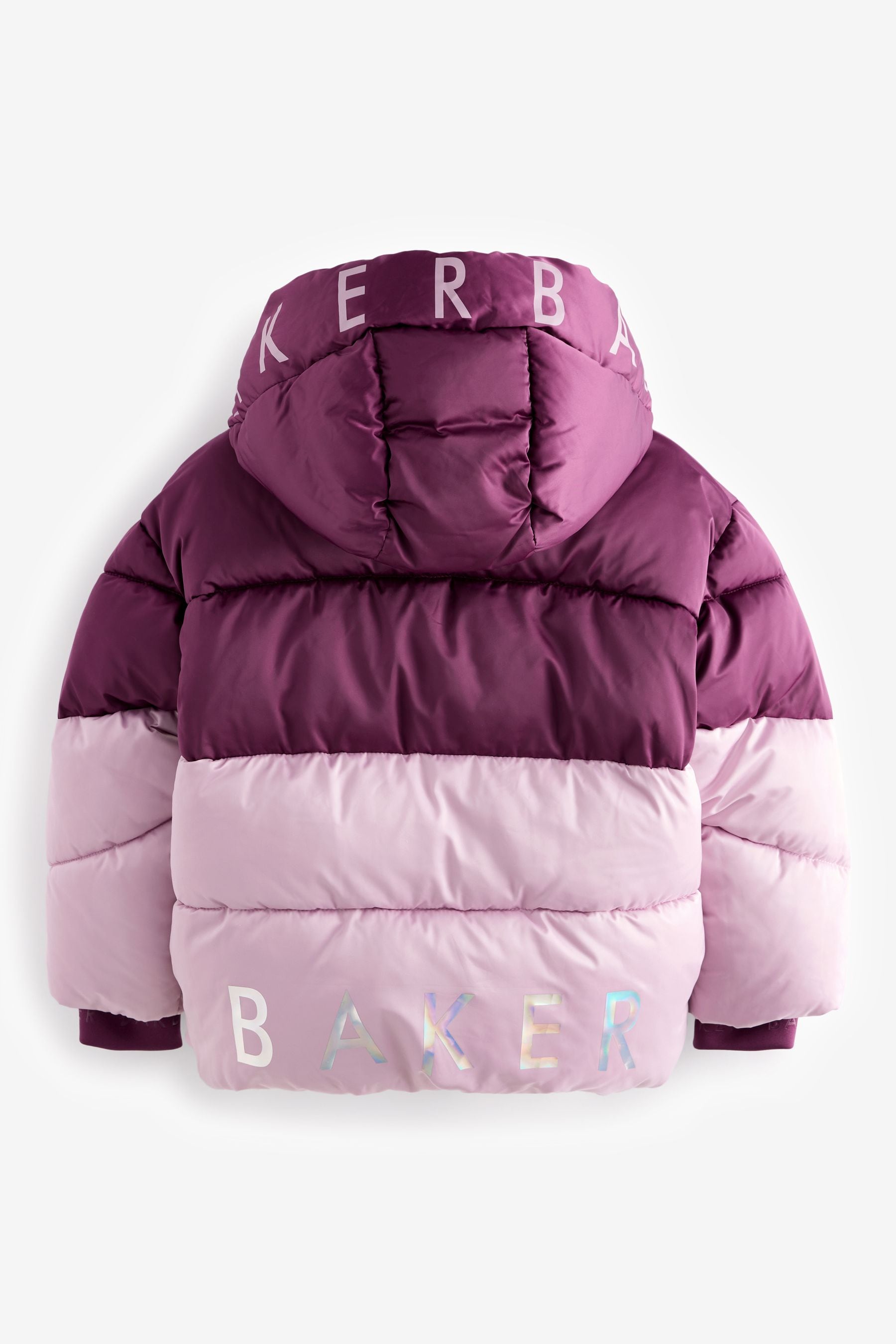 Baker by Ted Baker Multi Shower Resistant Colour Block Padded Coat