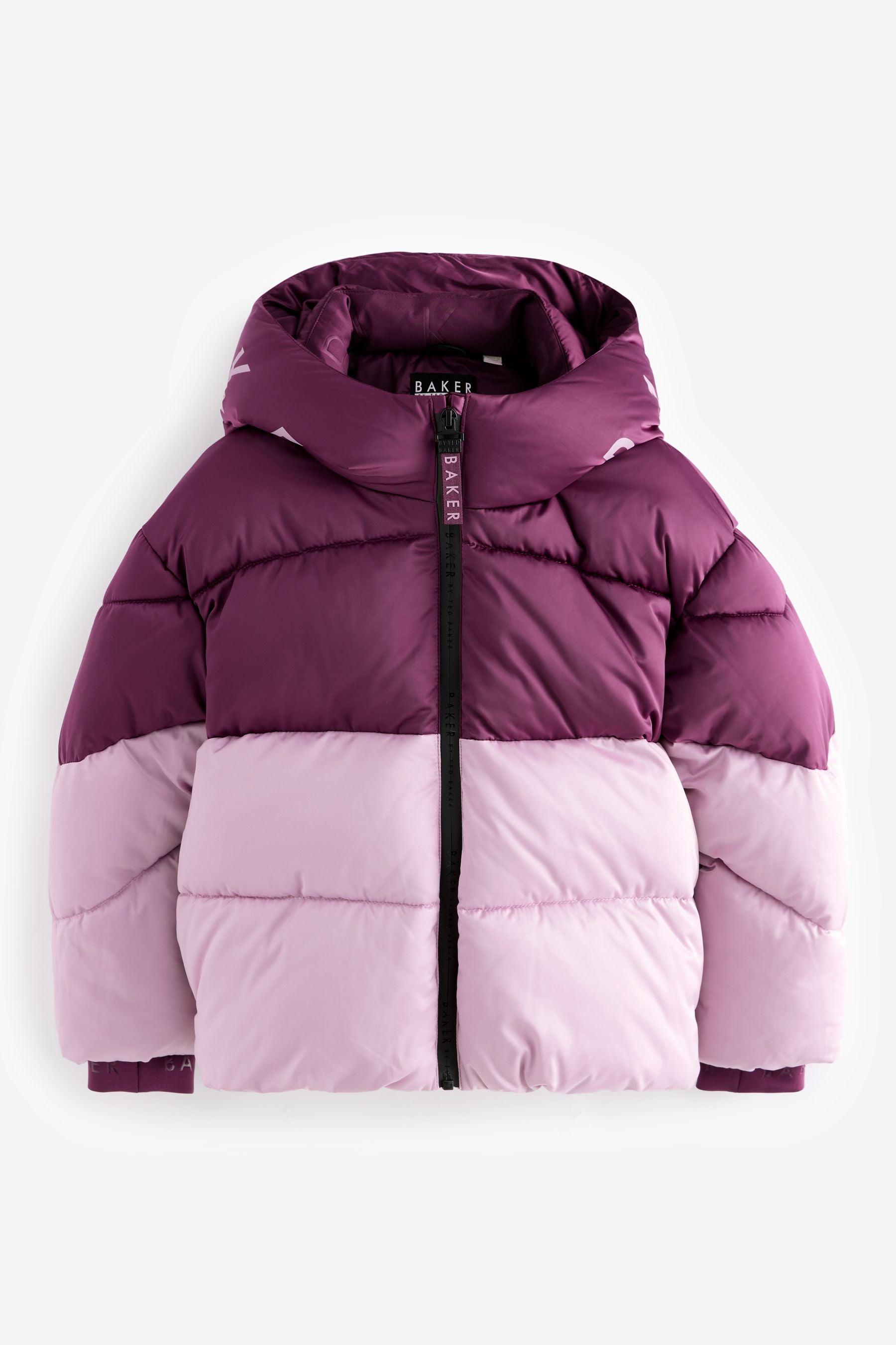 Baker by Ted Baker Multi Shower Resistant Colour Block Padded Coat