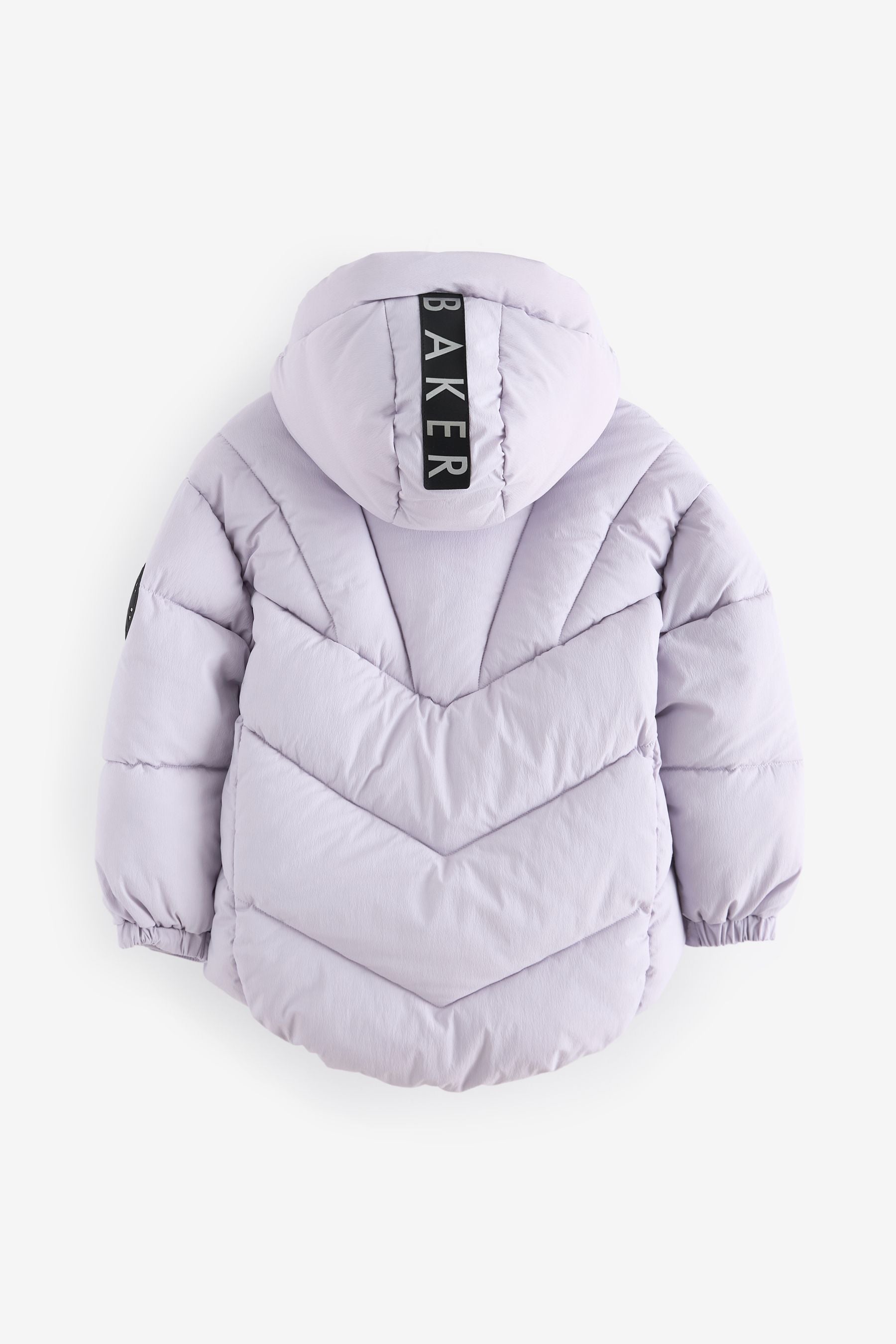 Baker by Ted Baker Lilac Purple Shower Resistant Short Padded Coat