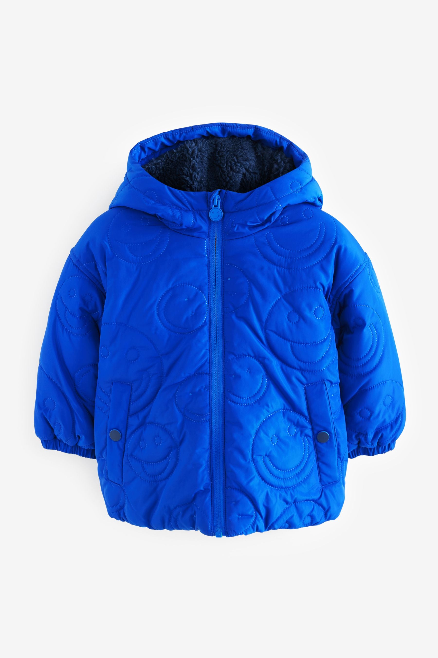 Blue Hooded Puffer Coat (3mths-7yrs)