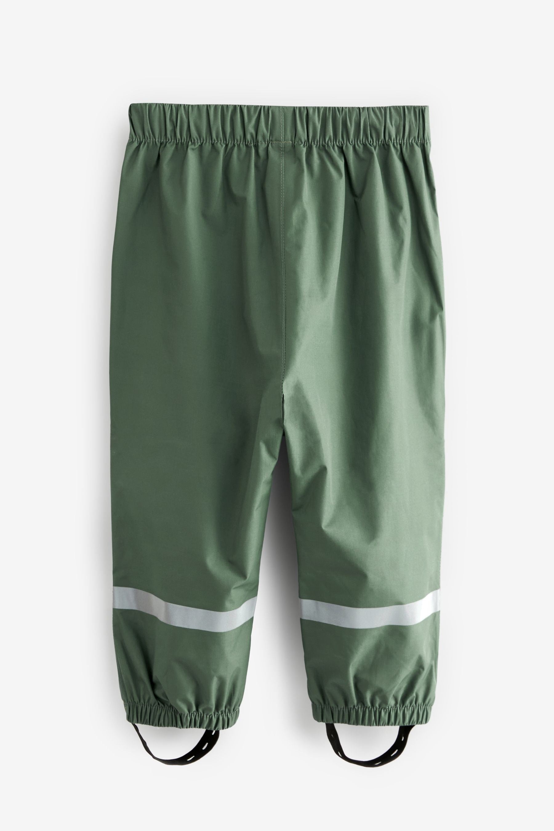 Khaki Green Waterproof Trousers (9mths-10yrs)