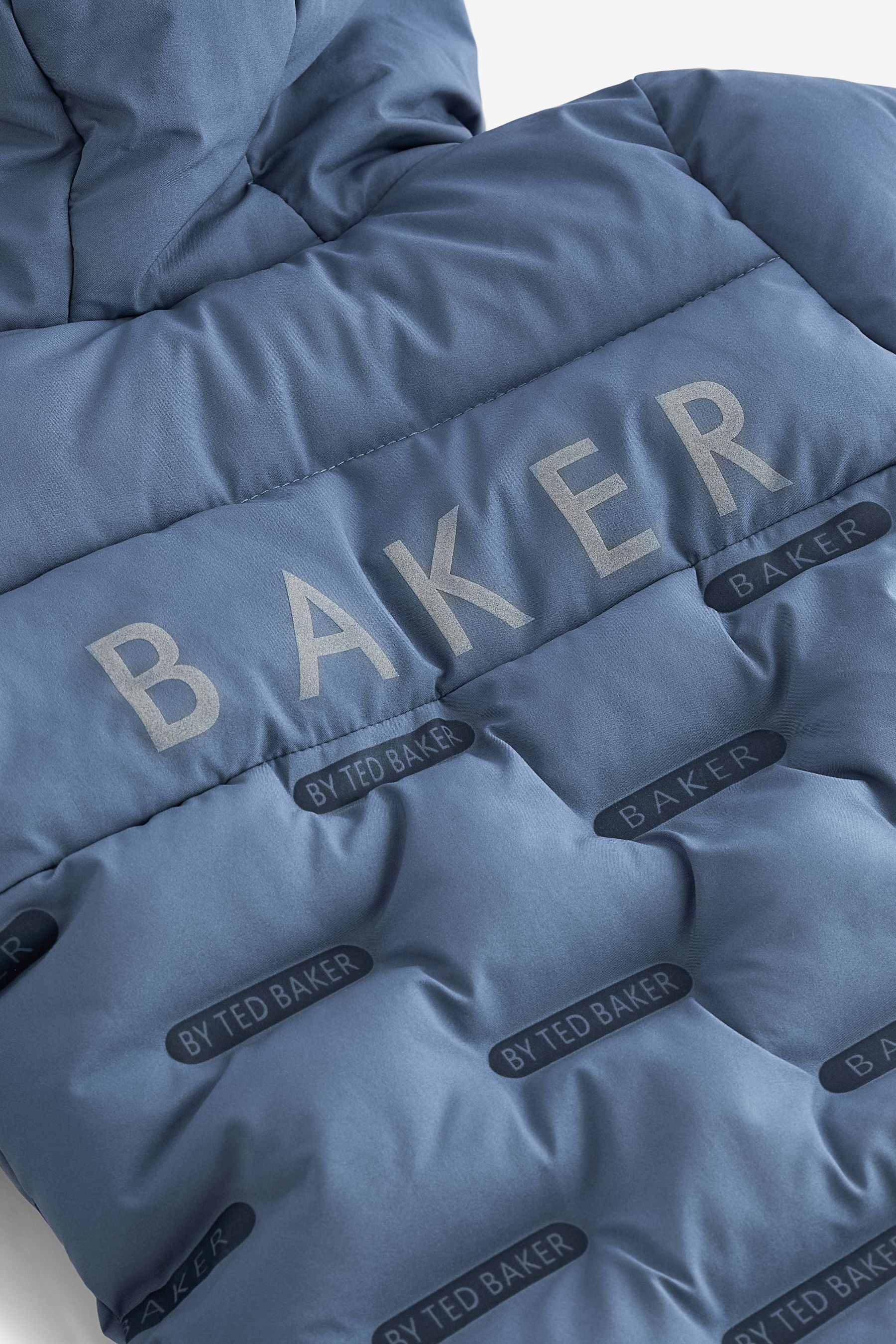 Baker by Ted Baker Blue Shower Resistant Snowsuit