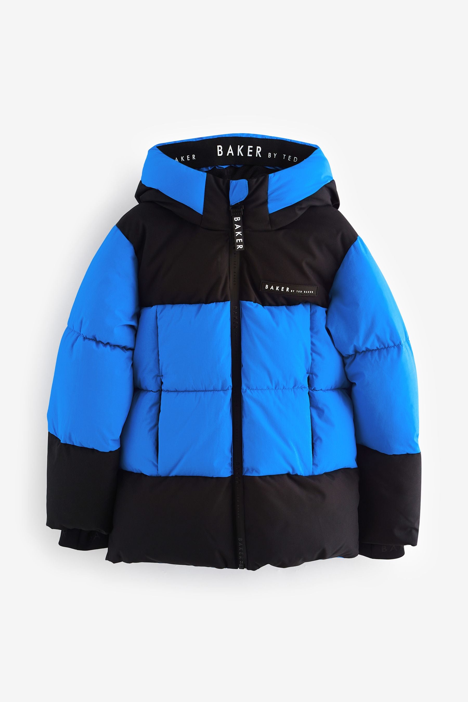 Baker By Ted Baker Shower Resistant Colourblock Padded Coat