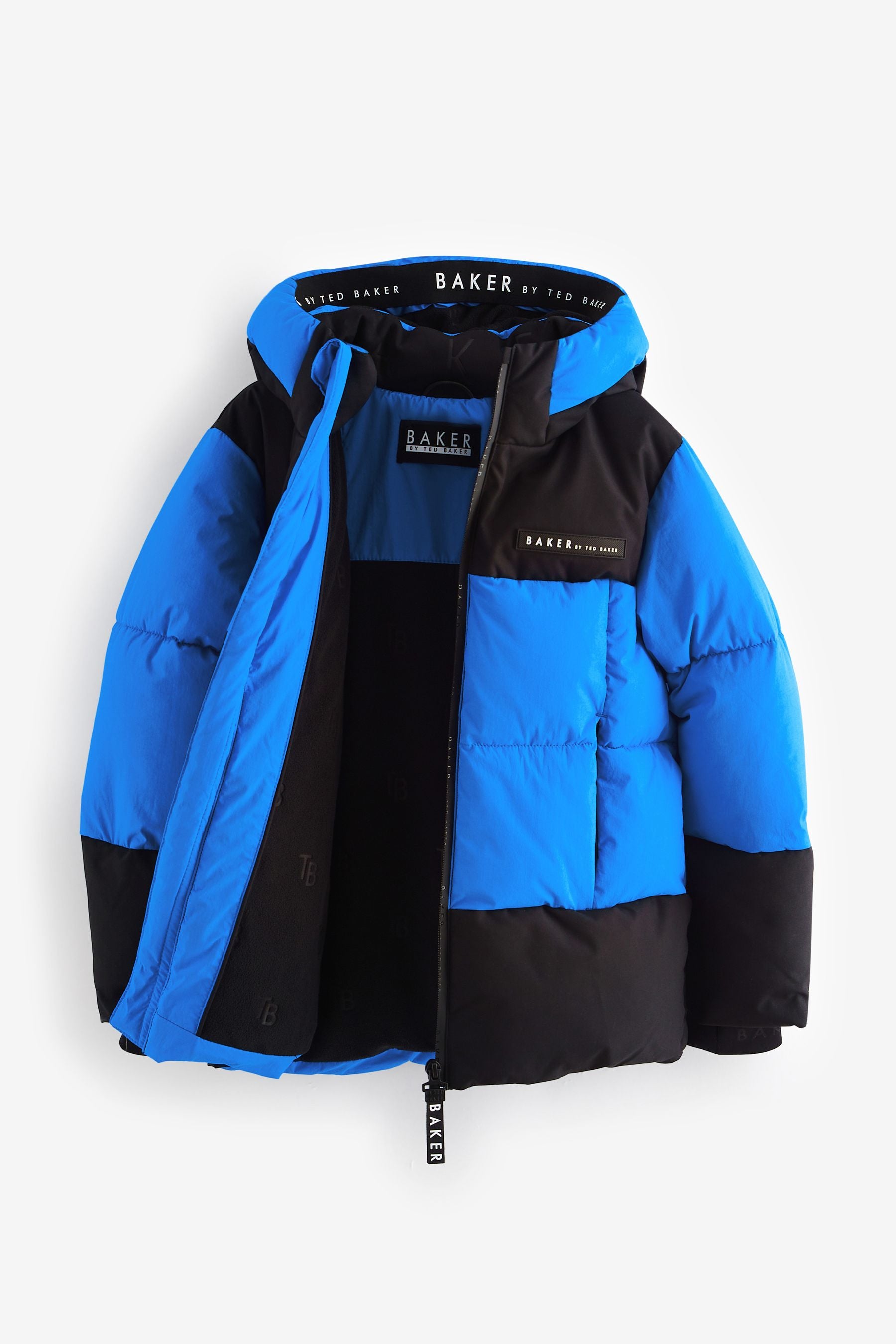 Baker By Ted Baker Shower Resistant Colourblock Padded Coat