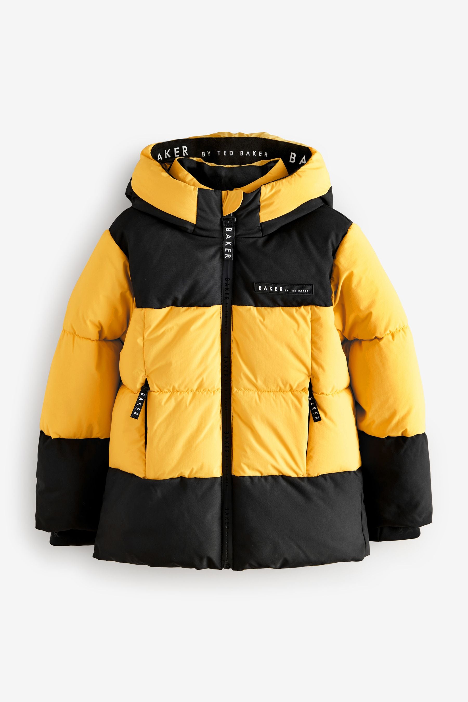 Baker By Ted Baker Shower Resistant Colourblock Padded Coat