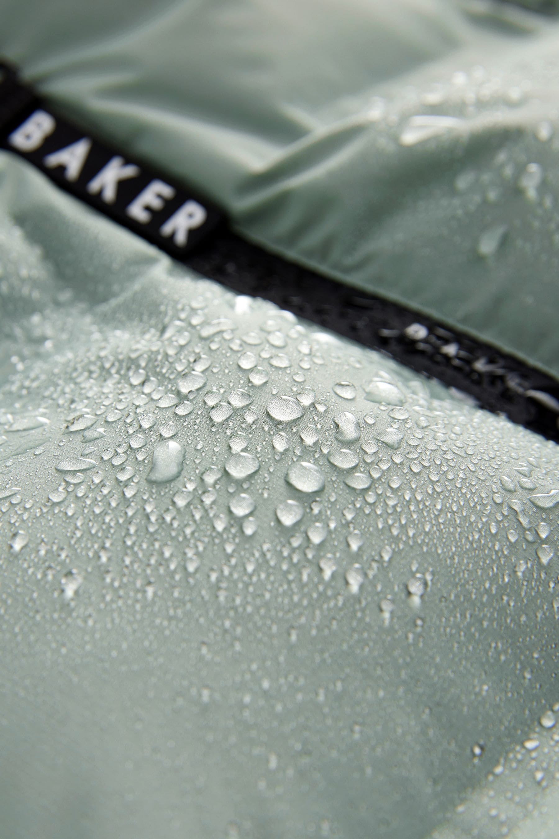 Baker by Ted Baker Green Shower Resistant Heatseal Coat