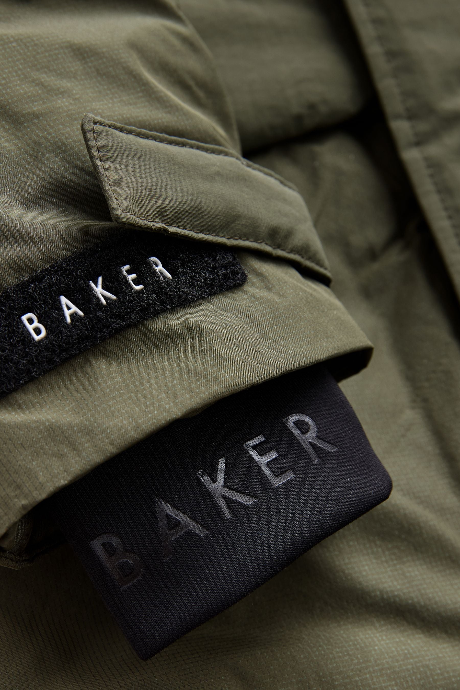 Baker by Ted Baker Khaki Green Shower Resistant Parka