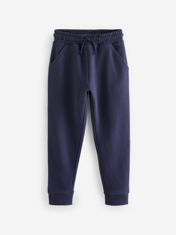 Navy Soft Jersey Regular Fit Joggers (3-16yrs)