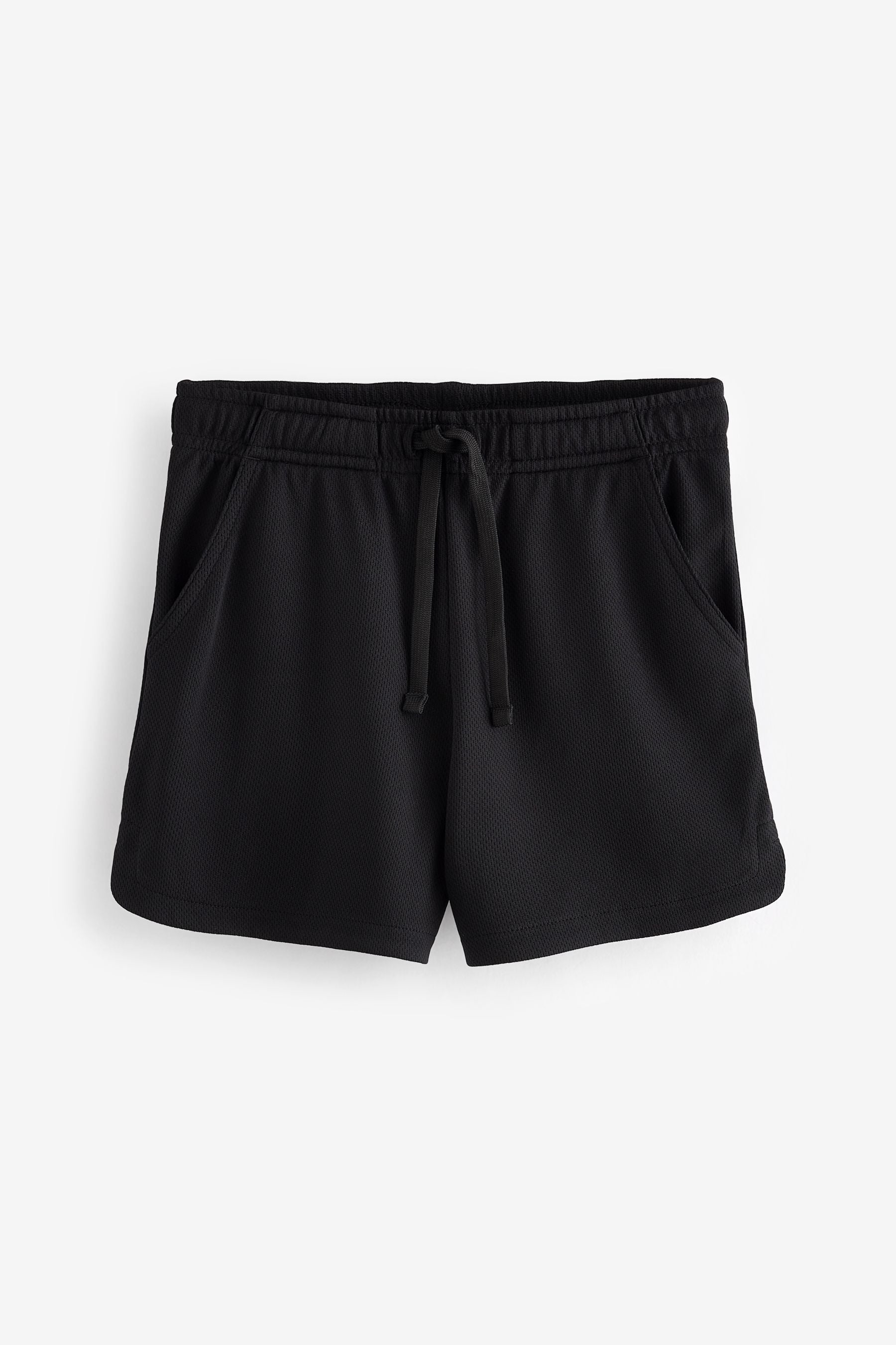 Black Sports Shorts (3-16yrs)