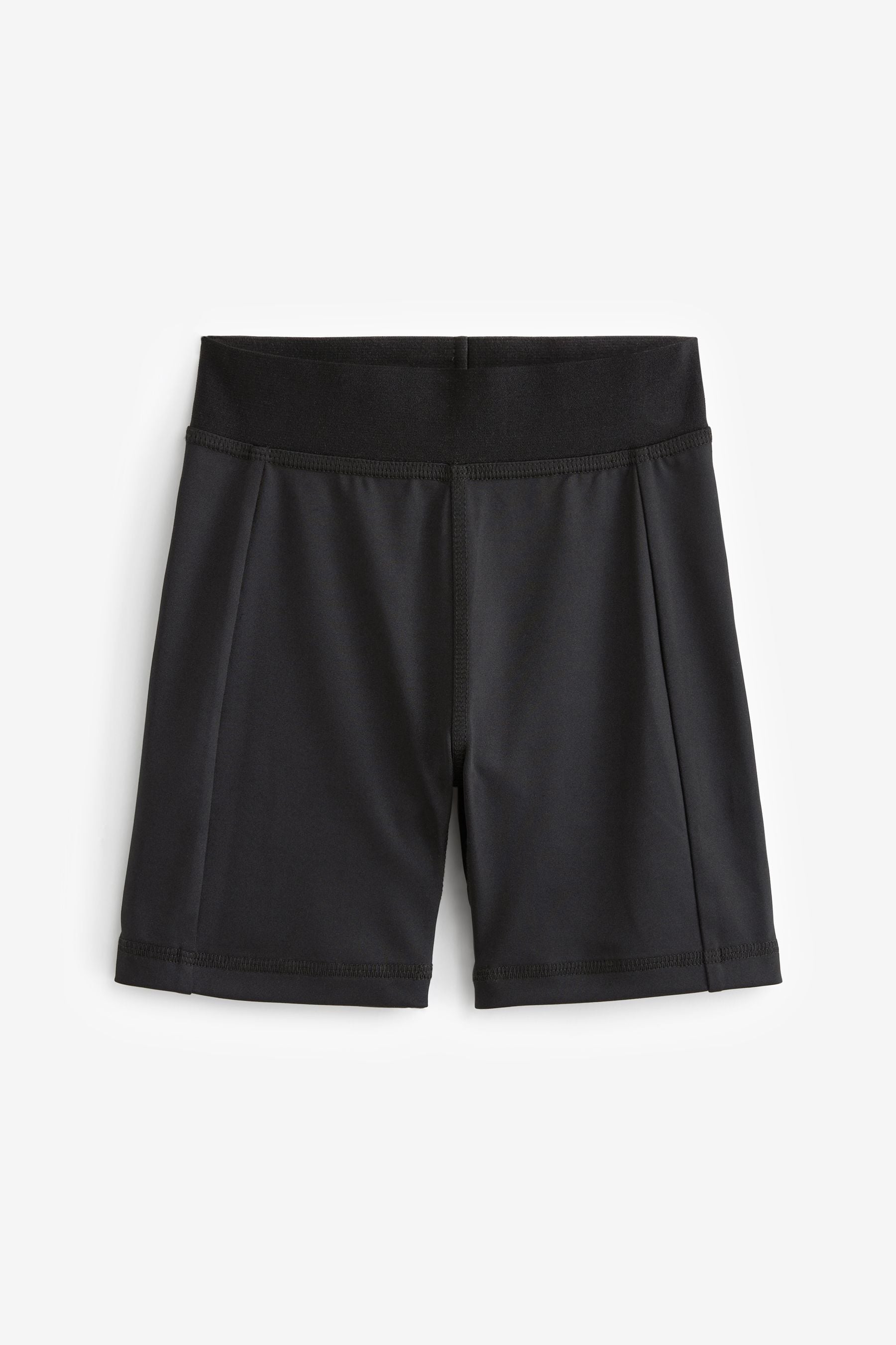 Black Sport Pull-On Shorts (3-16yrs)