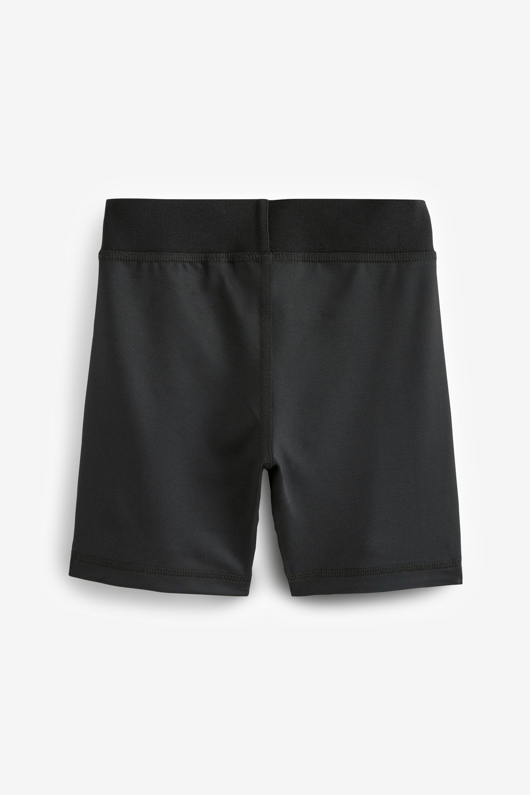 Black Sport Pull-On Shorts (3-16yrs)