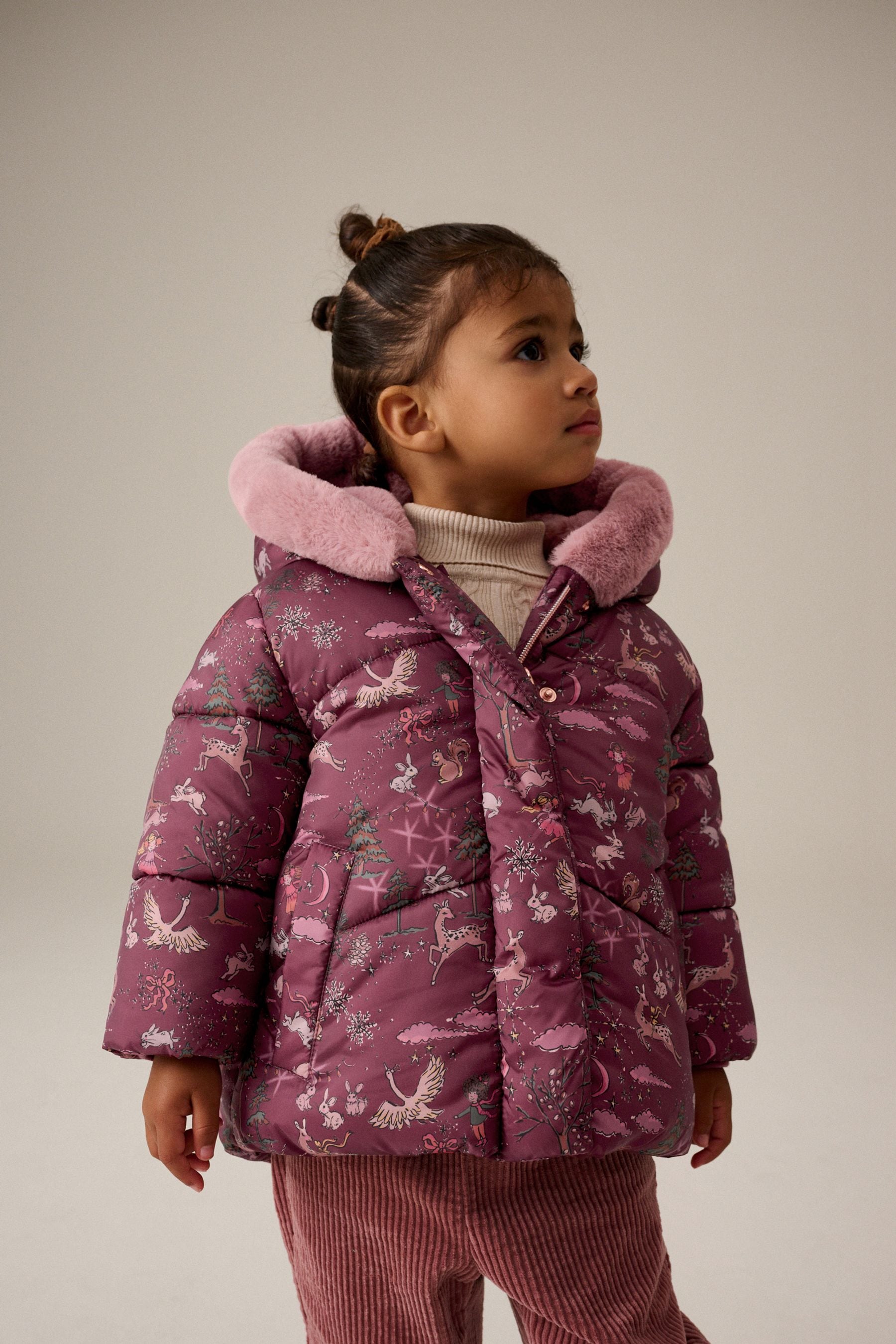 Berry Red Shower Resistant Coat (3mths-7yrs)